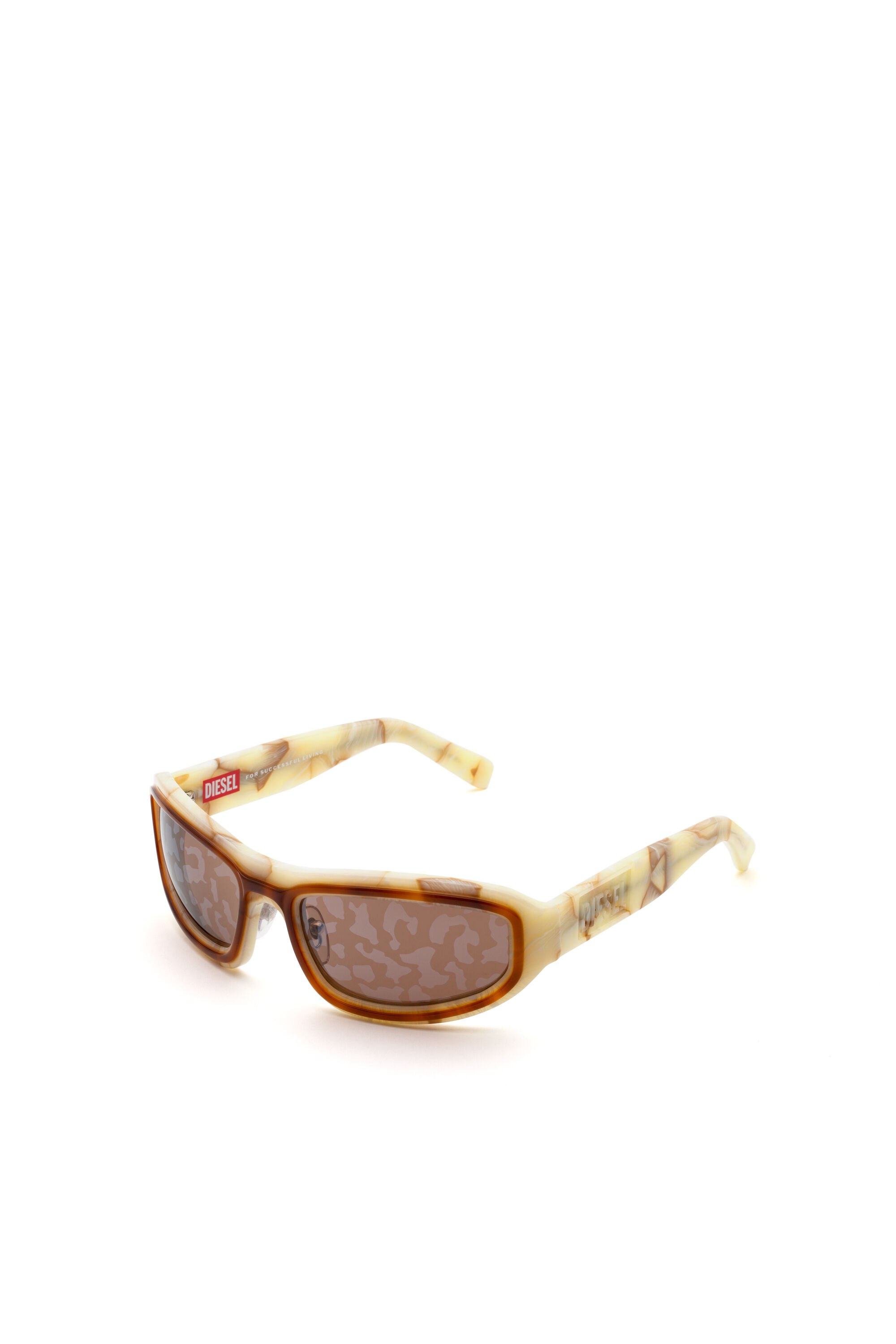 Diesel - DM0364, Unisex's サングラス in ライトブラウン - 2