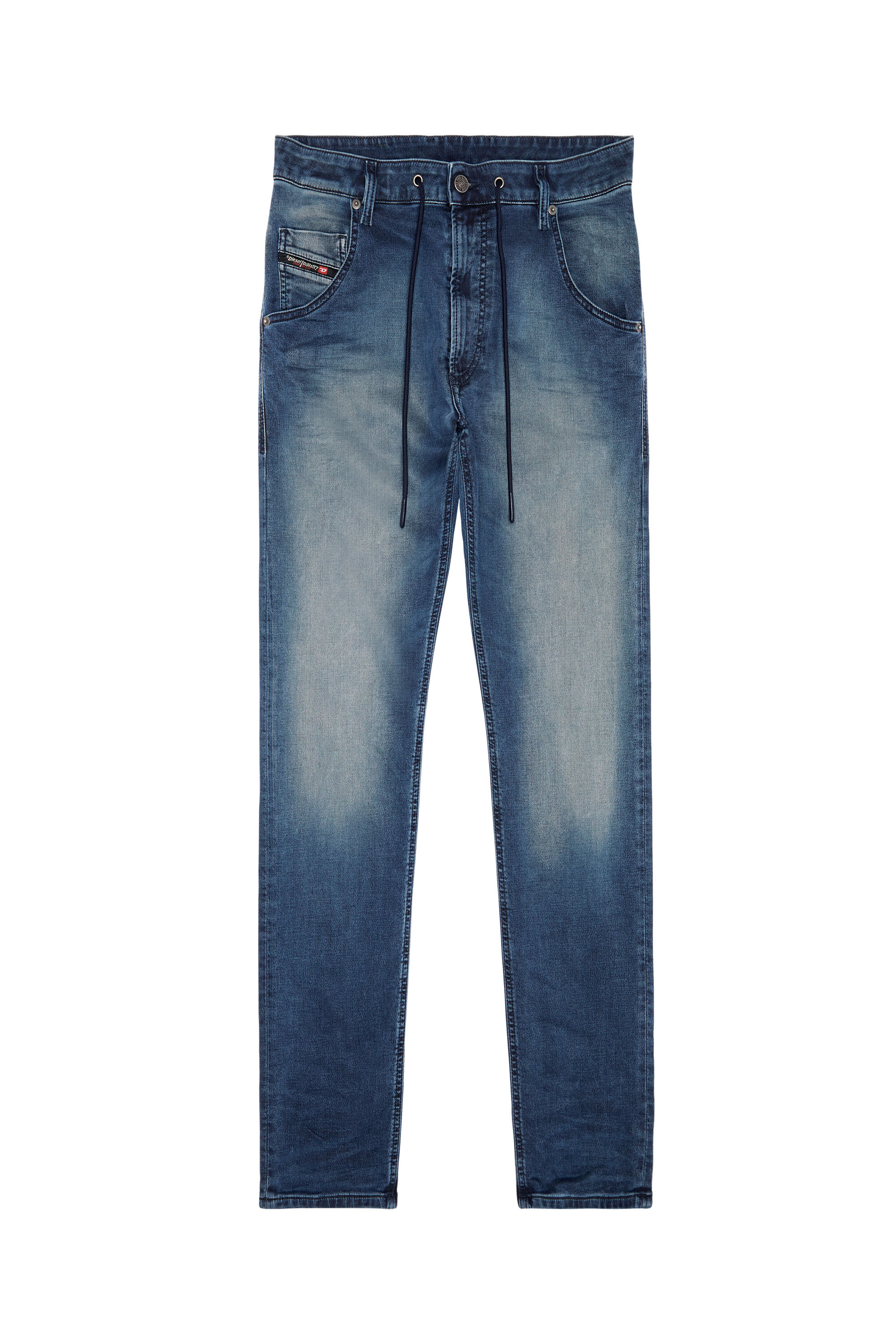 Krooley JoggJeans® 069ZX MEN: テーパードダークブルーデニム 