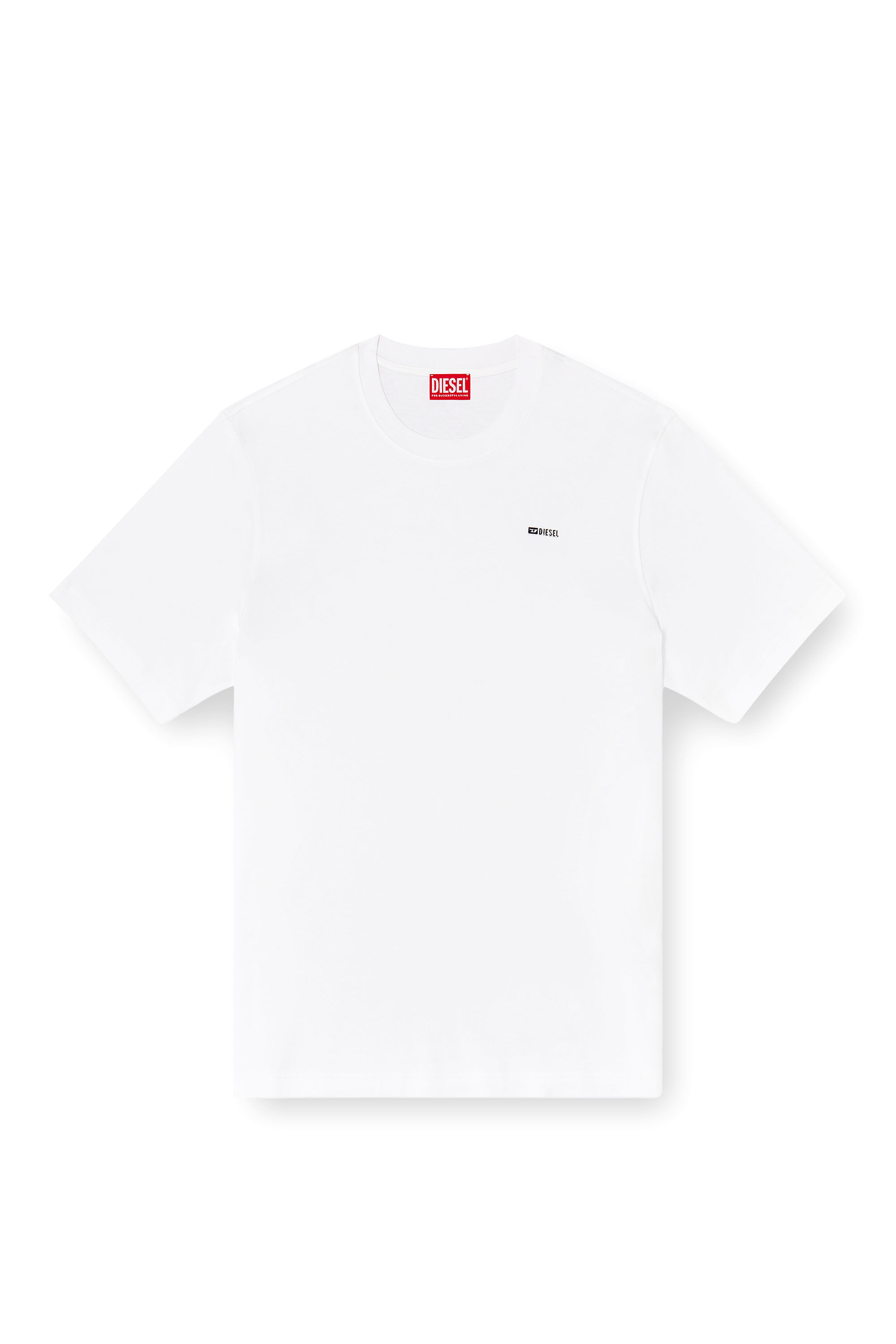 Diesel - T-ADJUST-MET, Male's Tシャツ in ホワイト - 2
