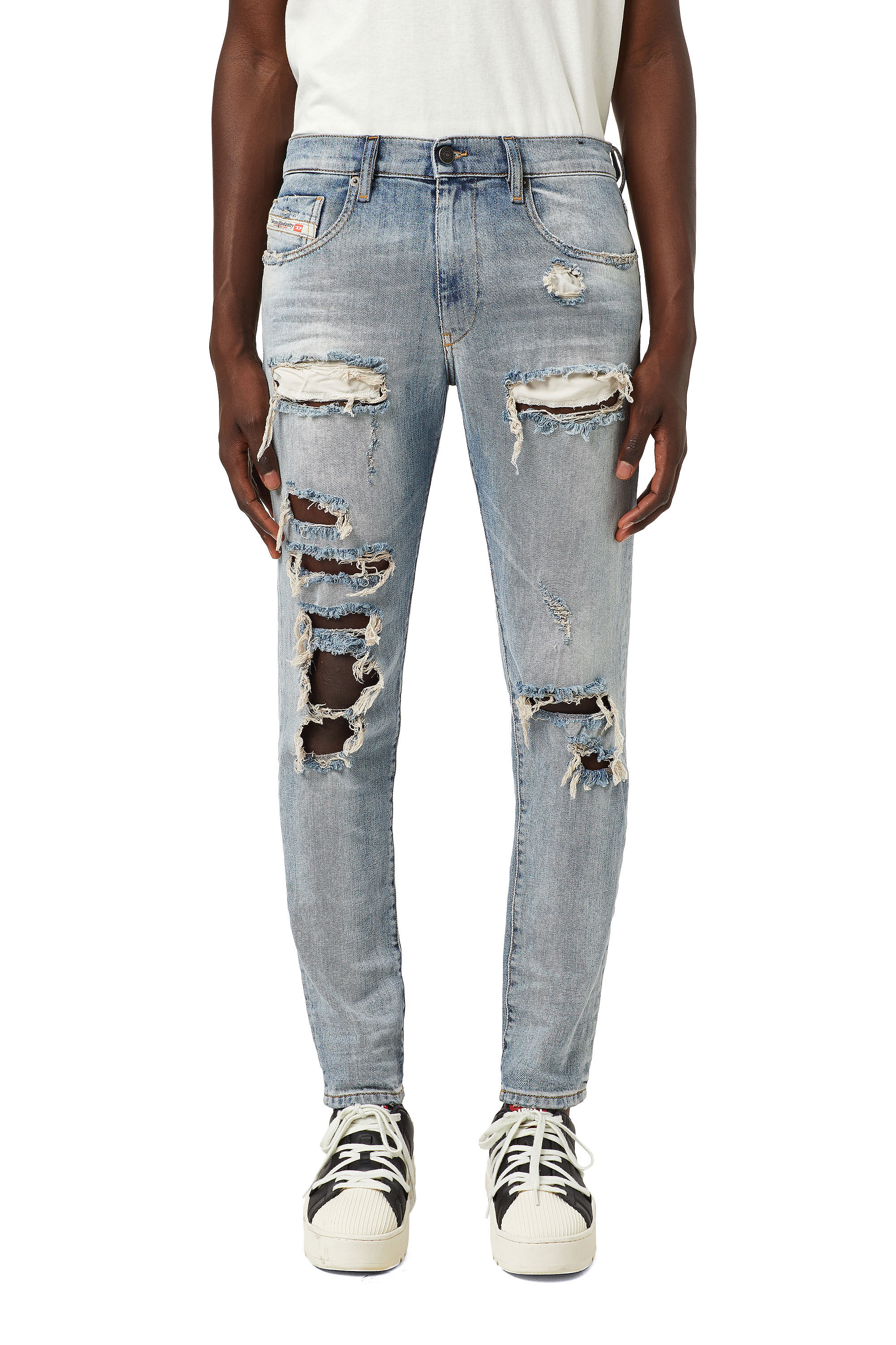 Diesel - 2019 D-Strukt 09B40 Slim Jeans,  - Image 3