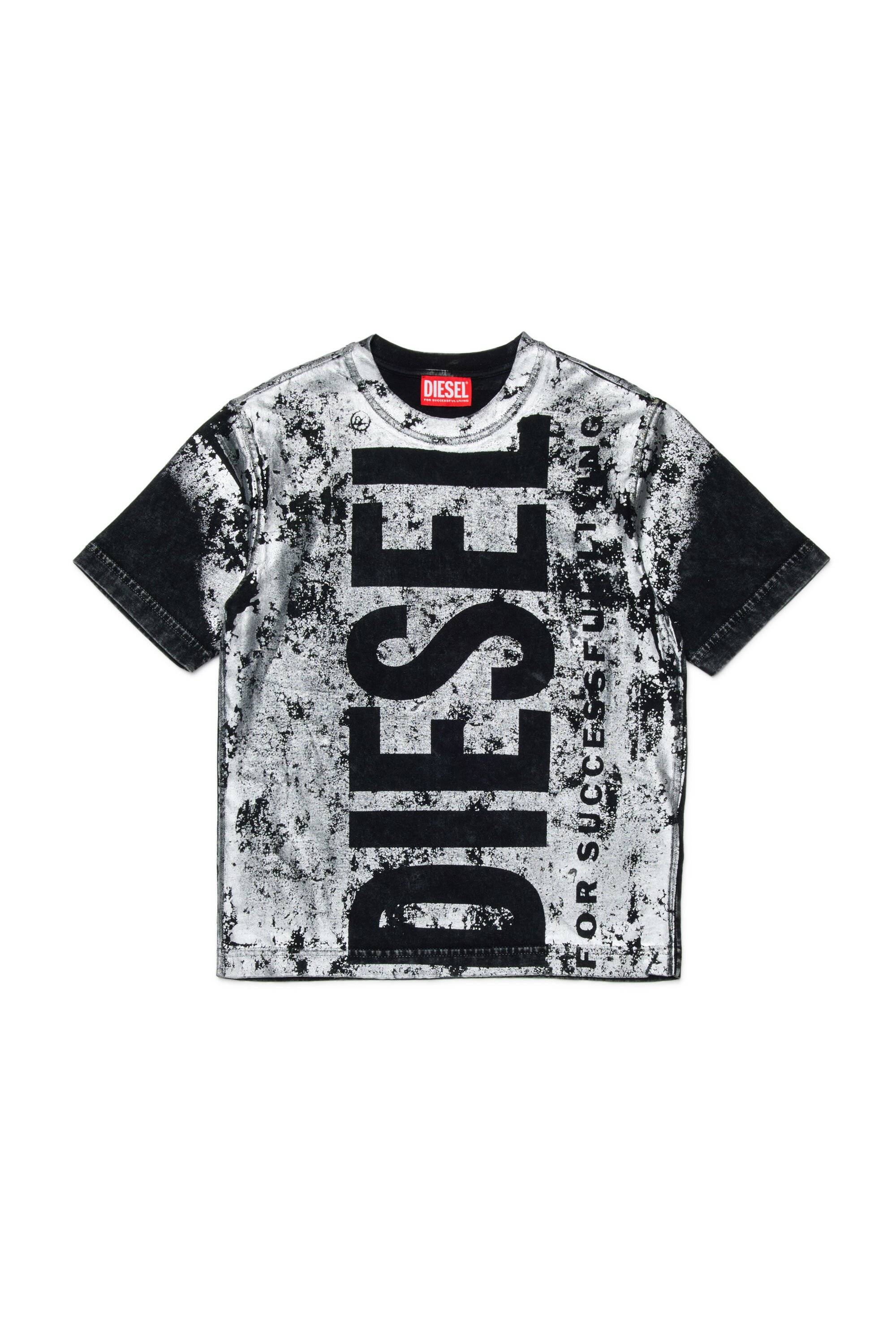 Diesel - TABOXTAR2 OVER, Male's Tシャツ in ブラック - 1