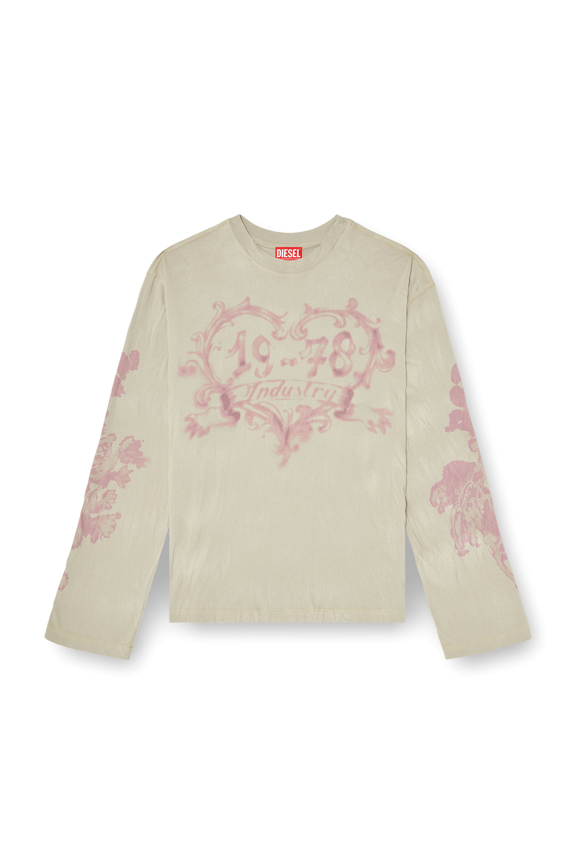 T-HILARY-LS-AA1 長袖Tシャツ｜マルチカラー｜ウィメンズ｜DIESEL