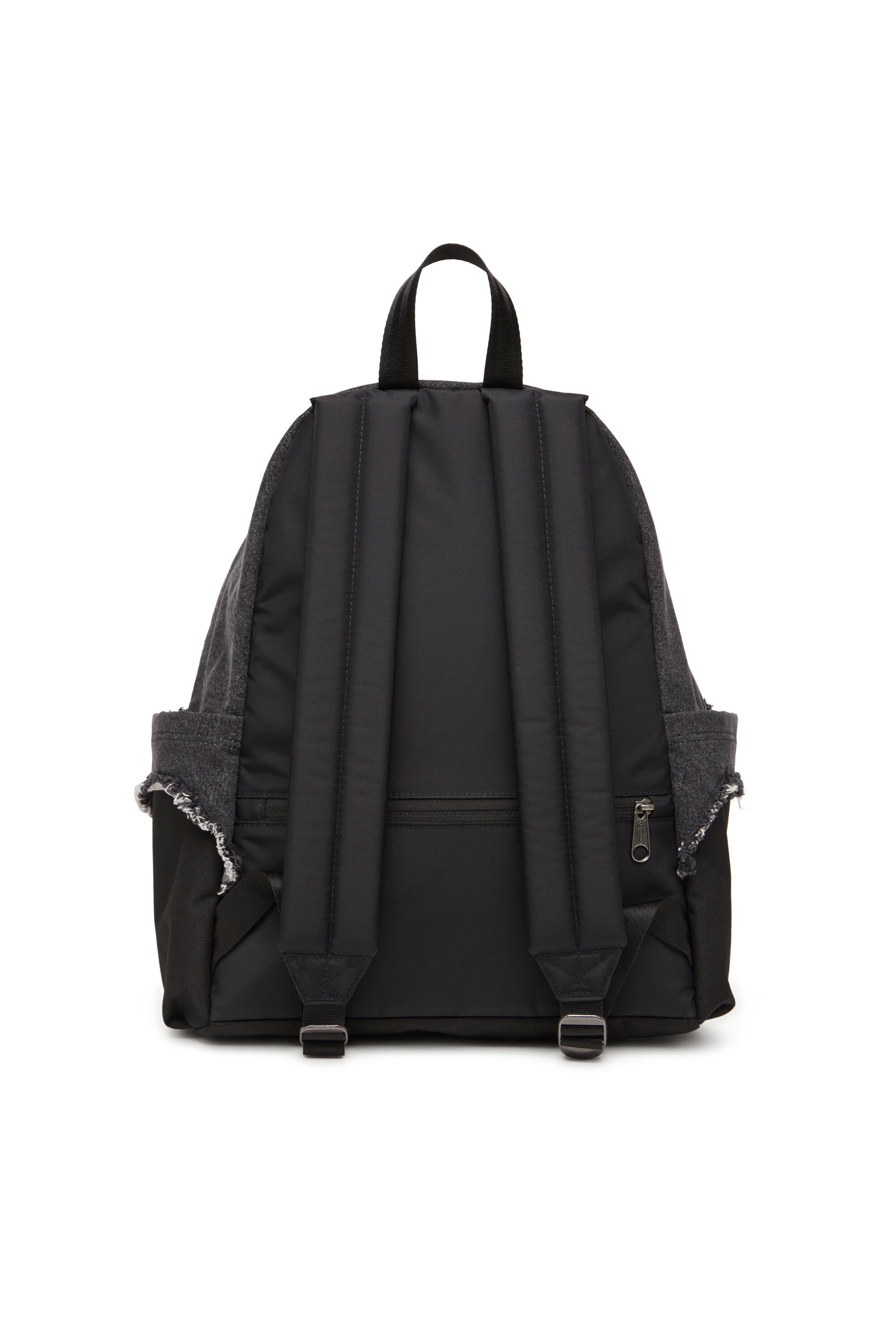Diesel - DIESEL DAY PAK'R, Unisex's Backpack in destroyed denim and CORDURA® in ブラック - 3