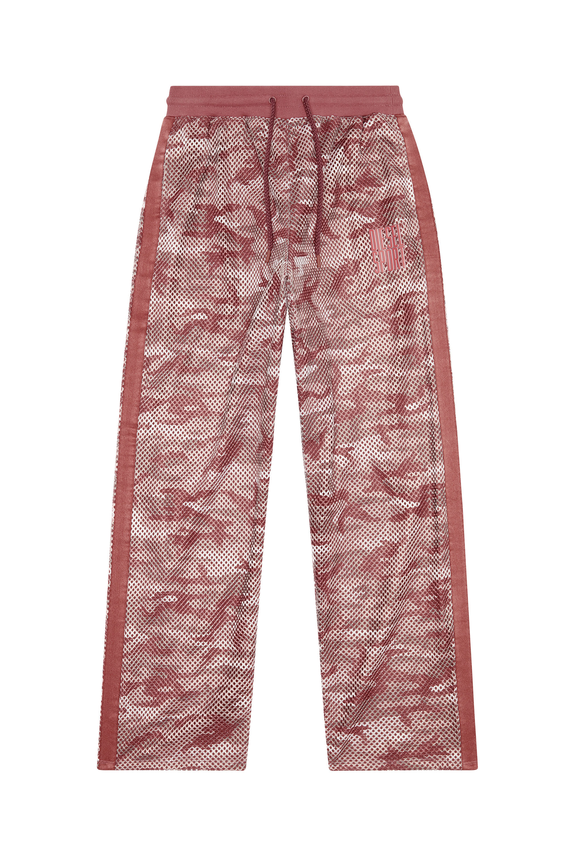 Diesel - AWSB-RUE-HT02, Female's パンツ スウェット スポーツ in ピンク / ホワイト - 2