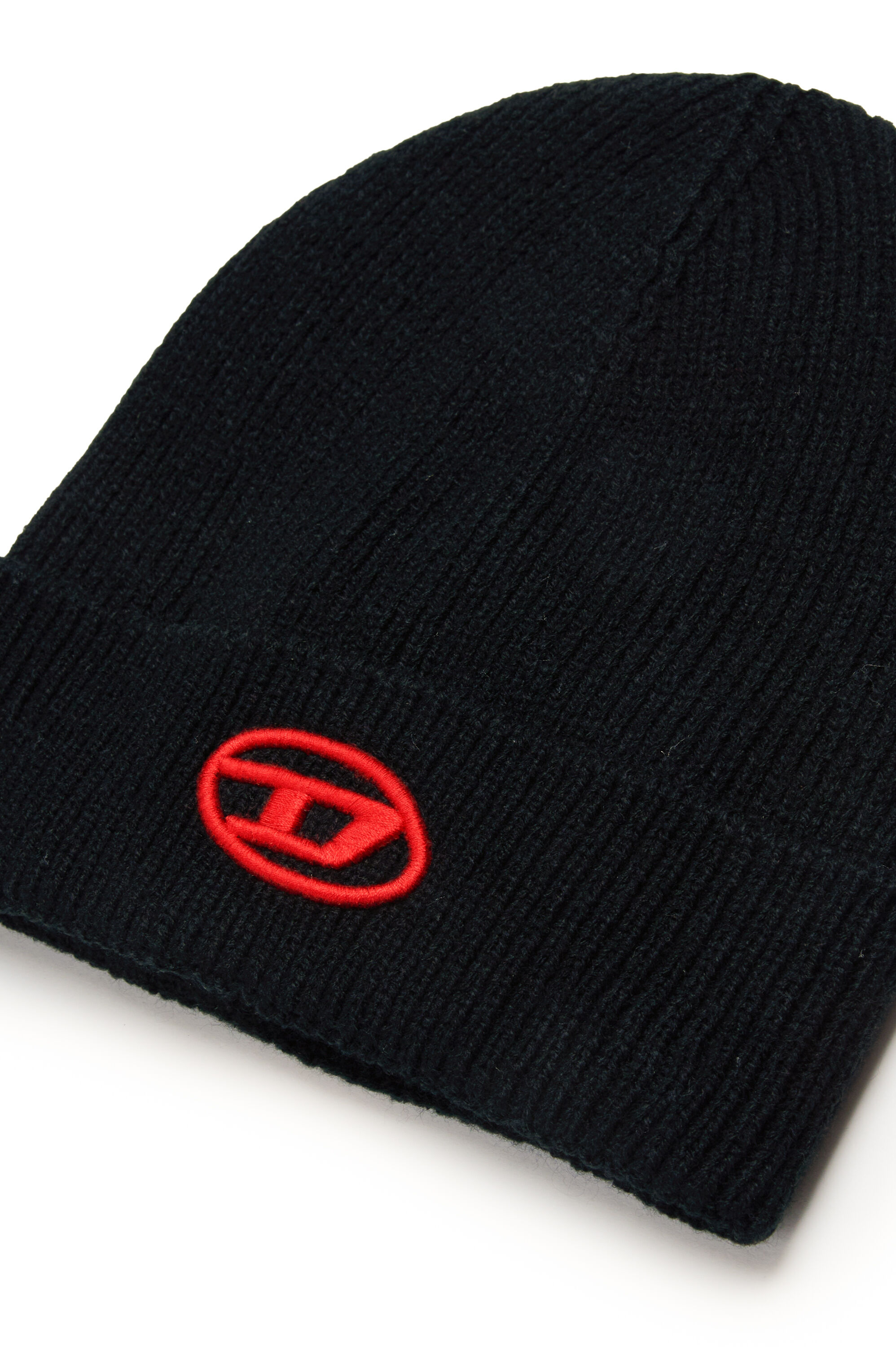 FCODERFULLYTX ニットキャップロゴ｜ブラック｜ガールズ｜DIESEL