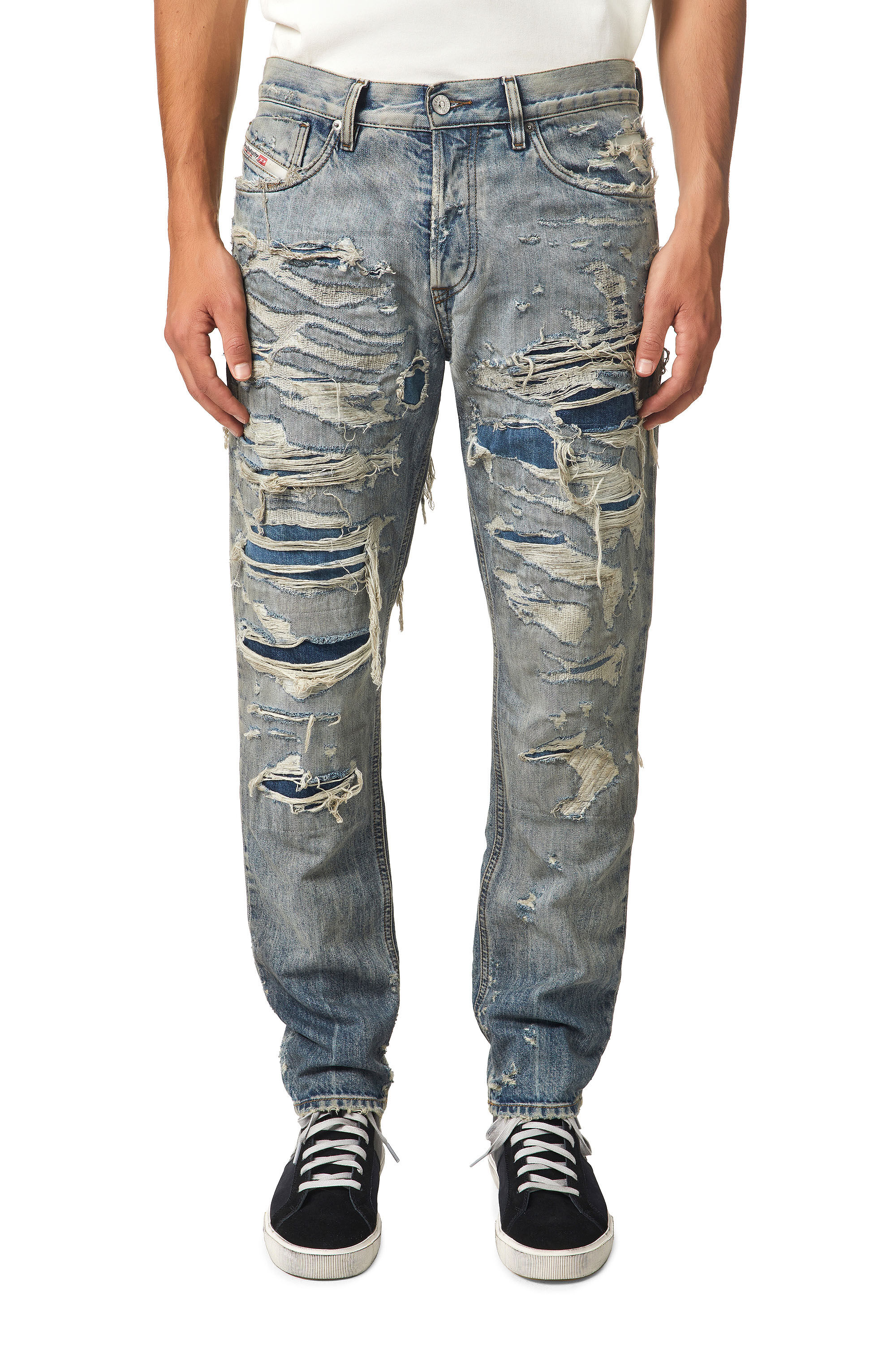 Diesel - 2005 D-FINING 09B57 Tapered Jeans,  - Image 3