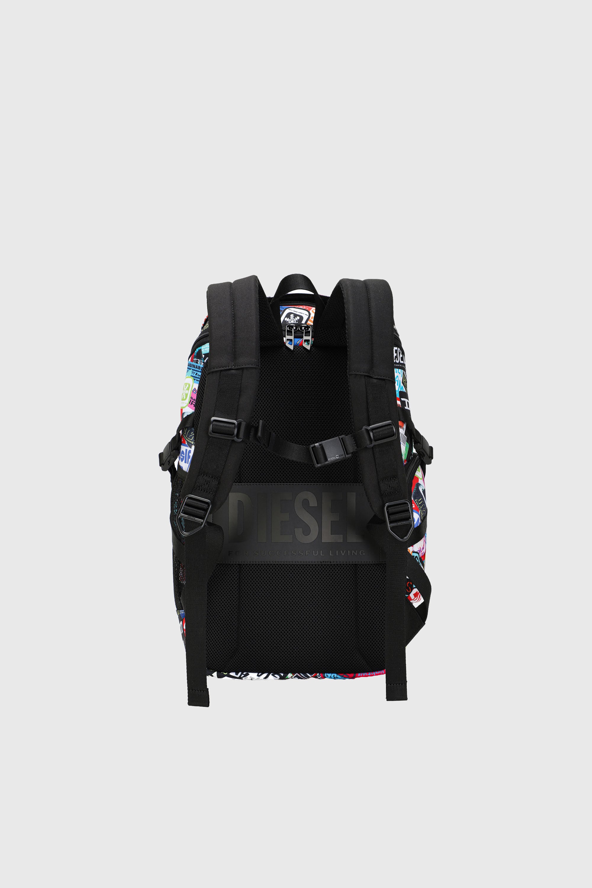 DIESEL PC PRINTED BACKPACK-STICKERS- DSB Multifunctional backpack