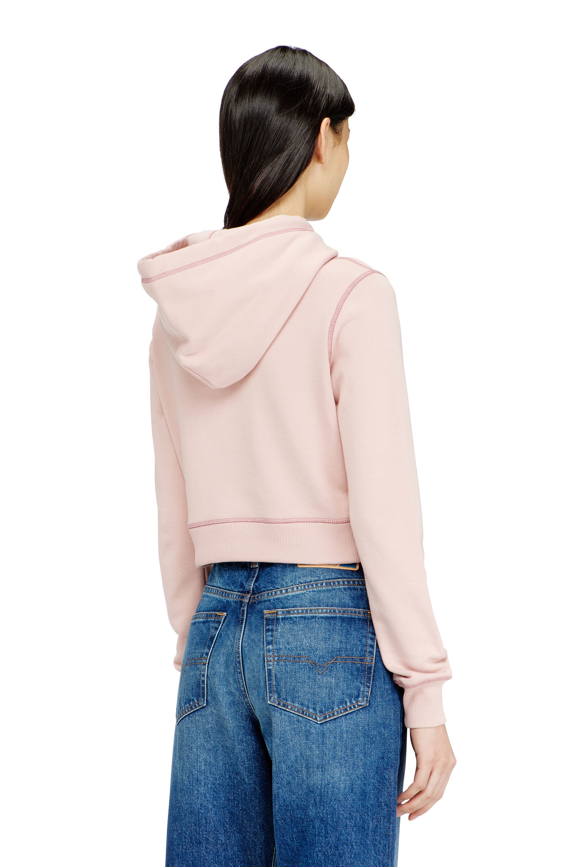 Diesel - F-SLIMMY-HOOD-S5, Female's プルオーバーパーカー in null - 4