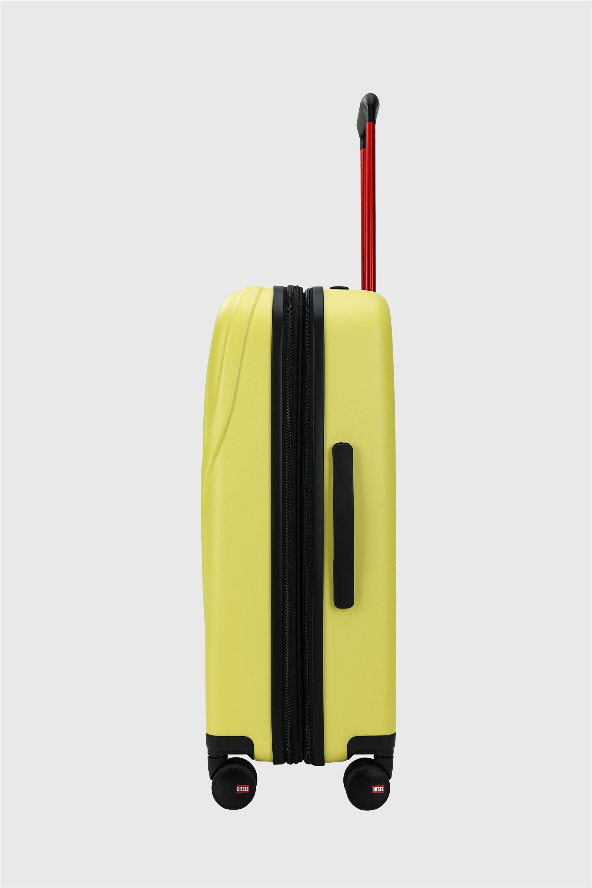 LU0043 HARD LUGGAGE - DSL012, イエロー