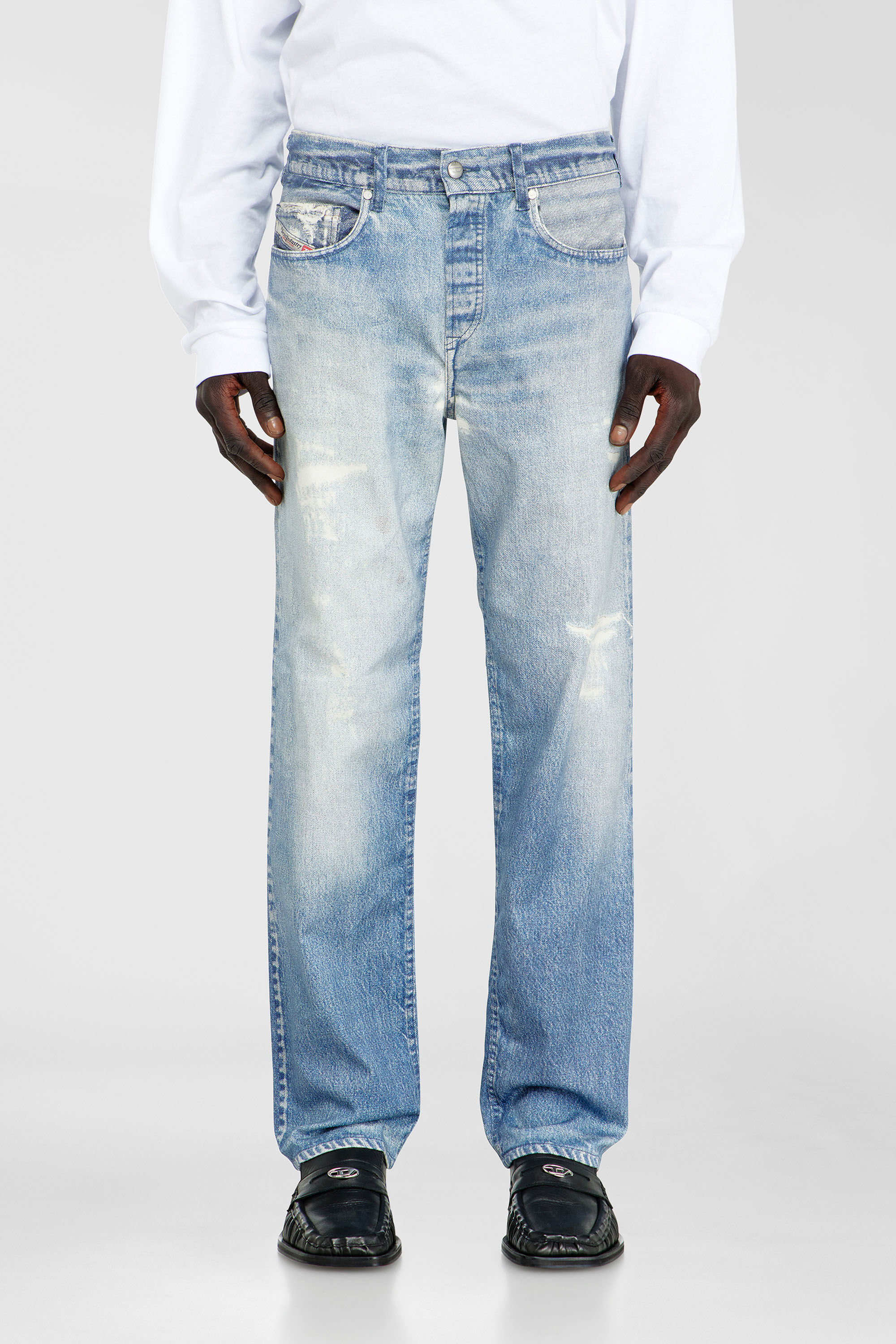 Diesel - Male's Regular 2090 D-Veekley Joggjeans&reg; 068RX, ライトブルー - 3