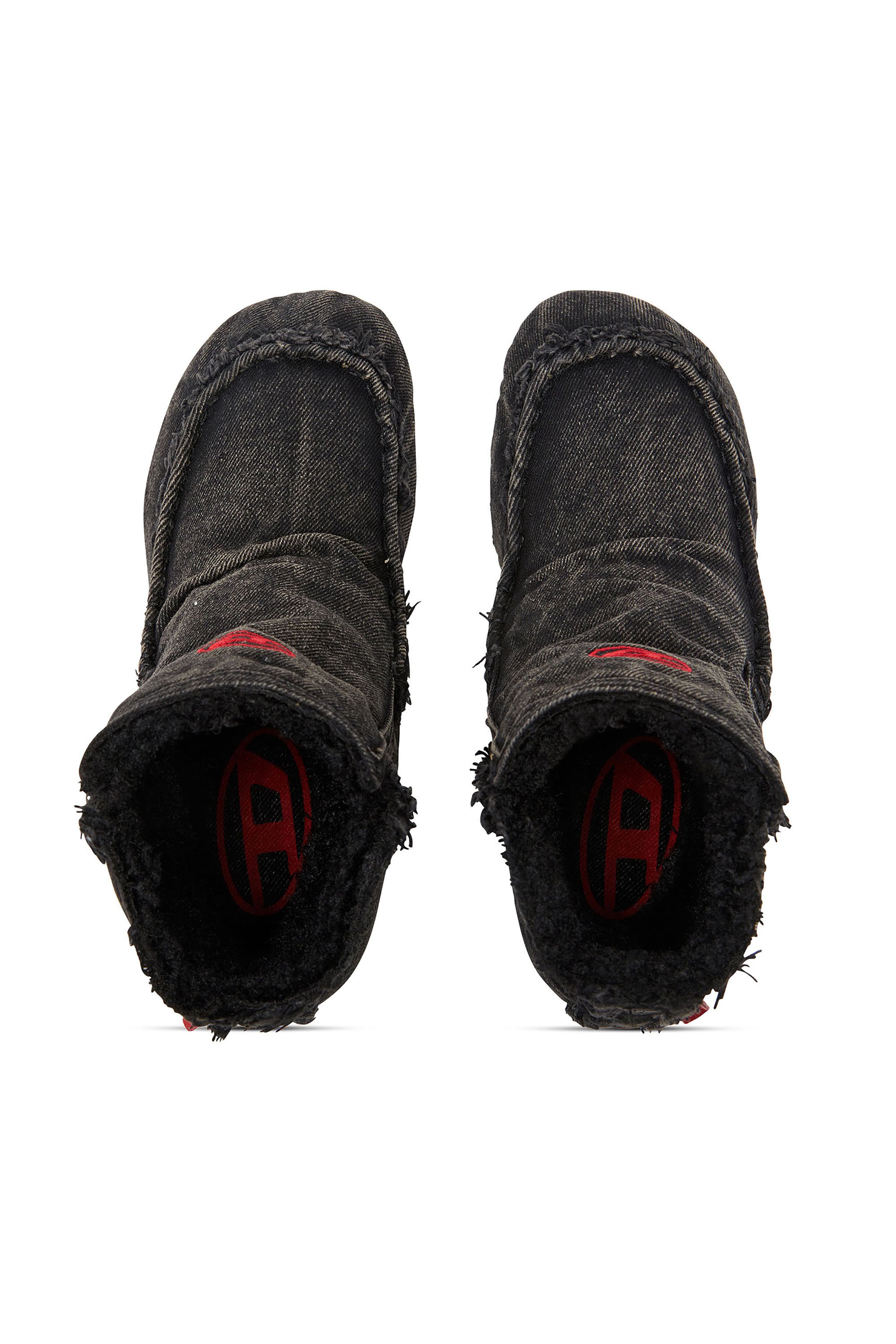 Diesel - D-WOODSTOCK HEEL AB, Female's アンクルブーツ in ブラック - 6