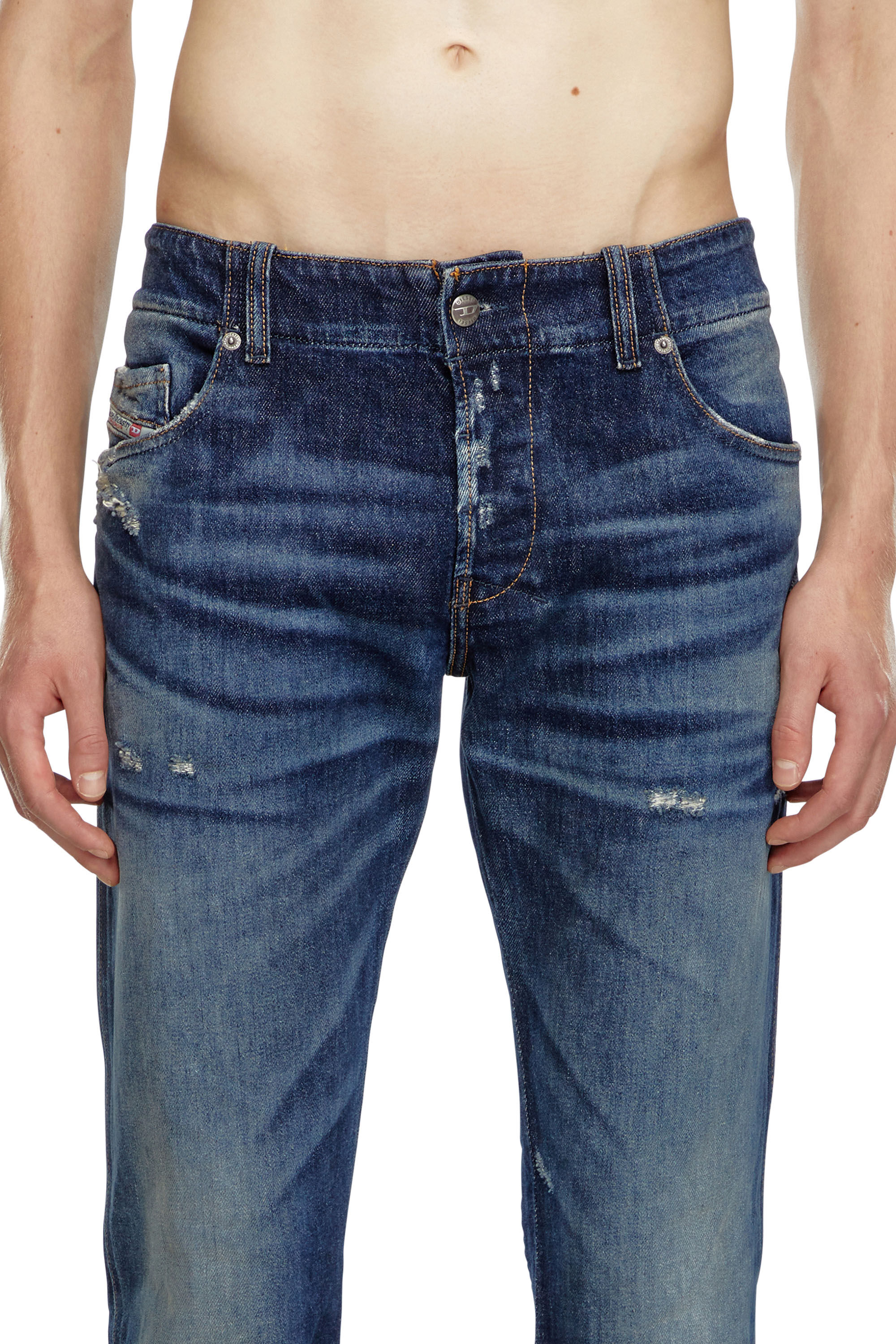 Diesel - Male's Bootcut Jeans D-Backler 09J56, ダークブルー - 4