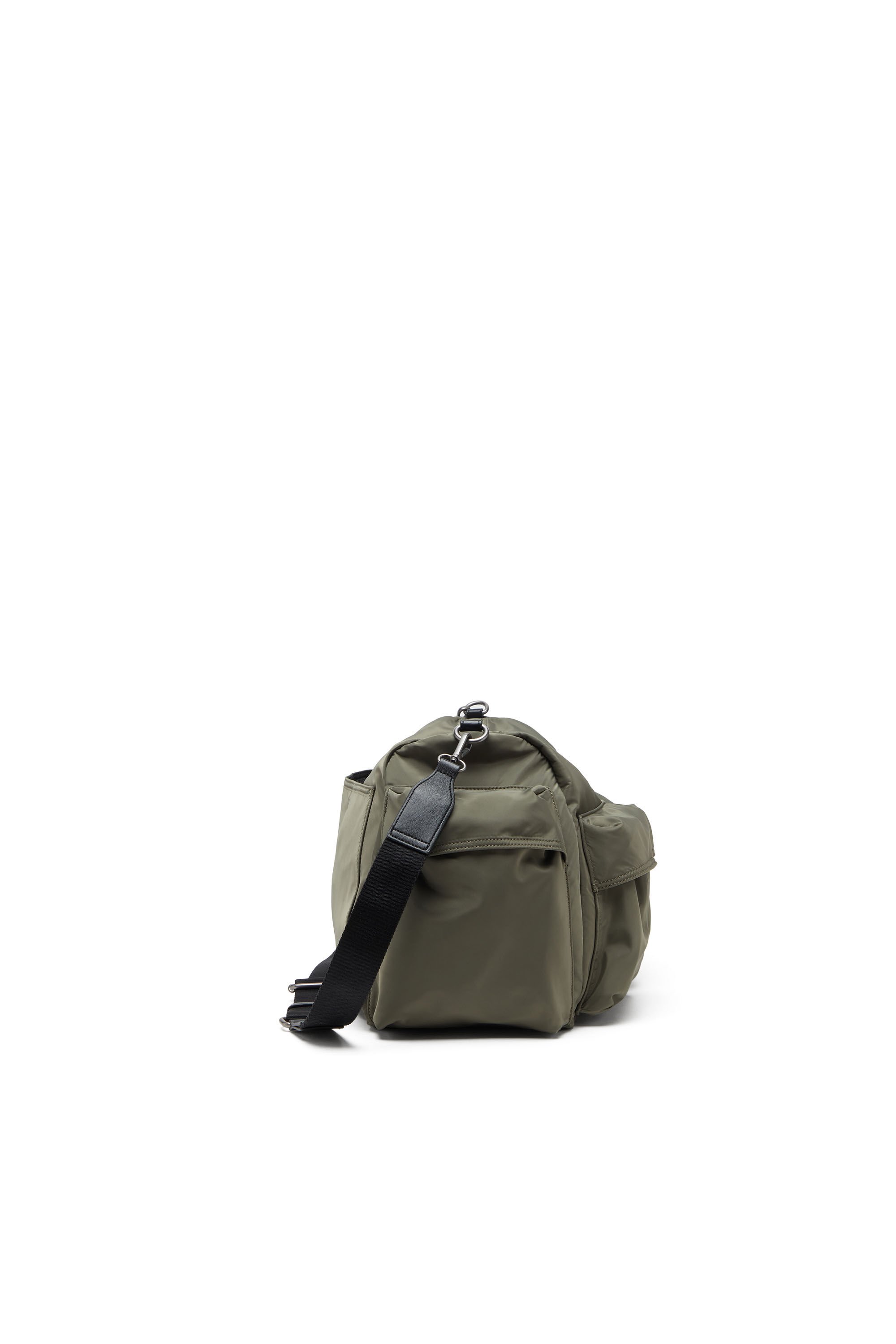 Diesel - MULTI-PKTS DUFFLE X, Unisex's Multi-Pkts-Multipocket duffle bag in utilitarian shell in ミリタリーグリーン - 3