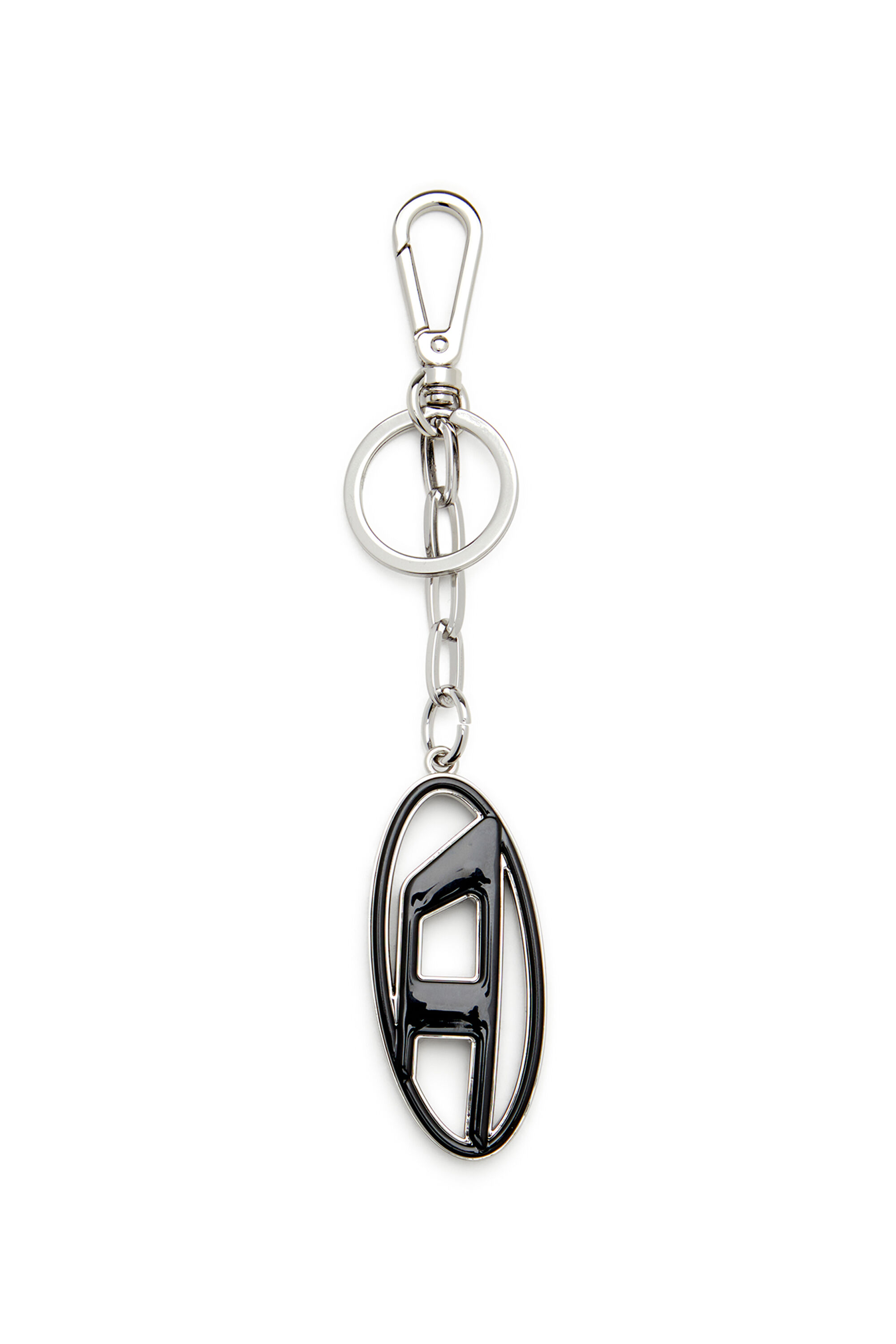 Diesel - CAGE-D LAYER, Male's キーチャーム in ブラック/シルバー - 2