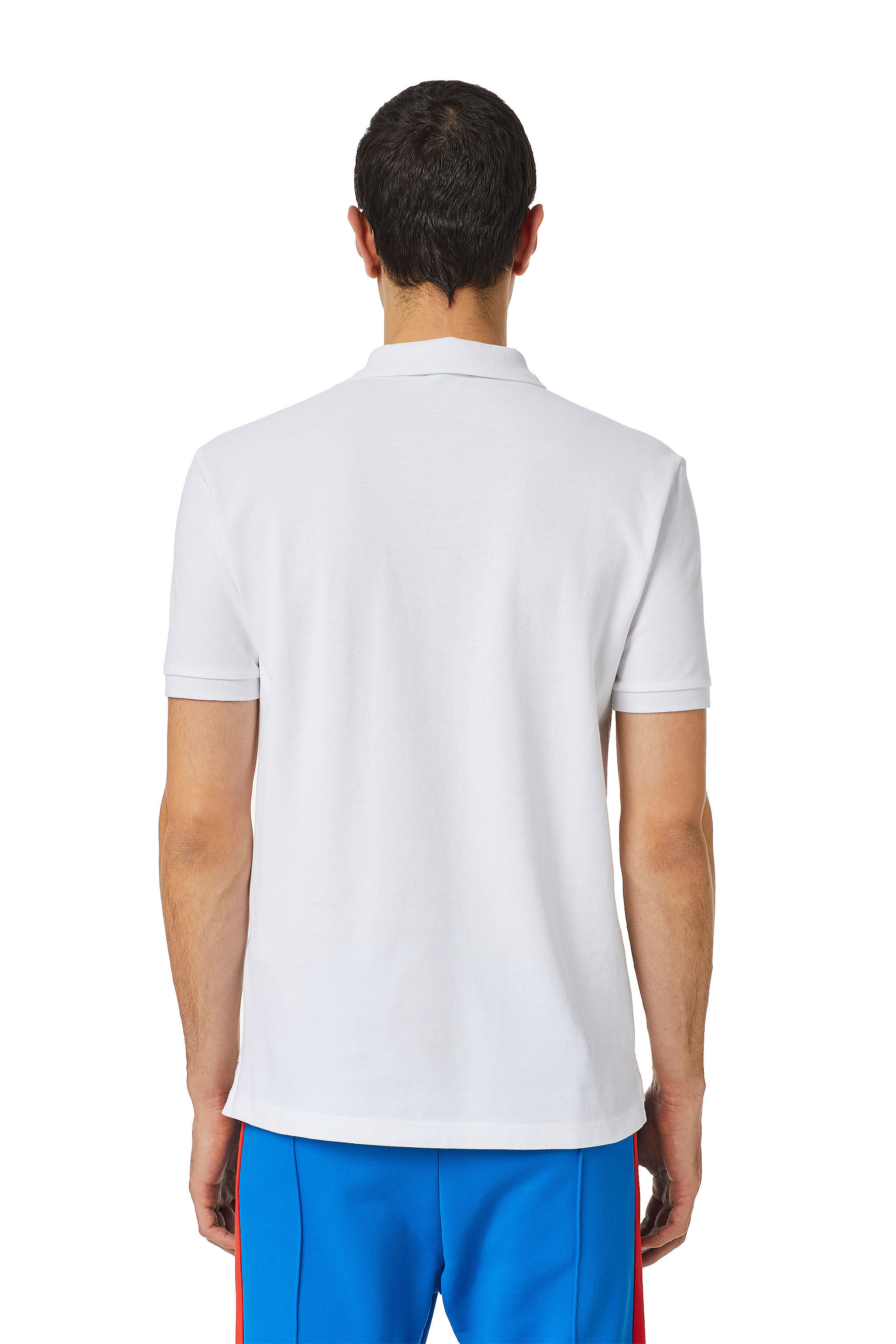 Diesel - T-SMITH-DIV, Male's ポロシャツ ロゴ in ホワイト - 5