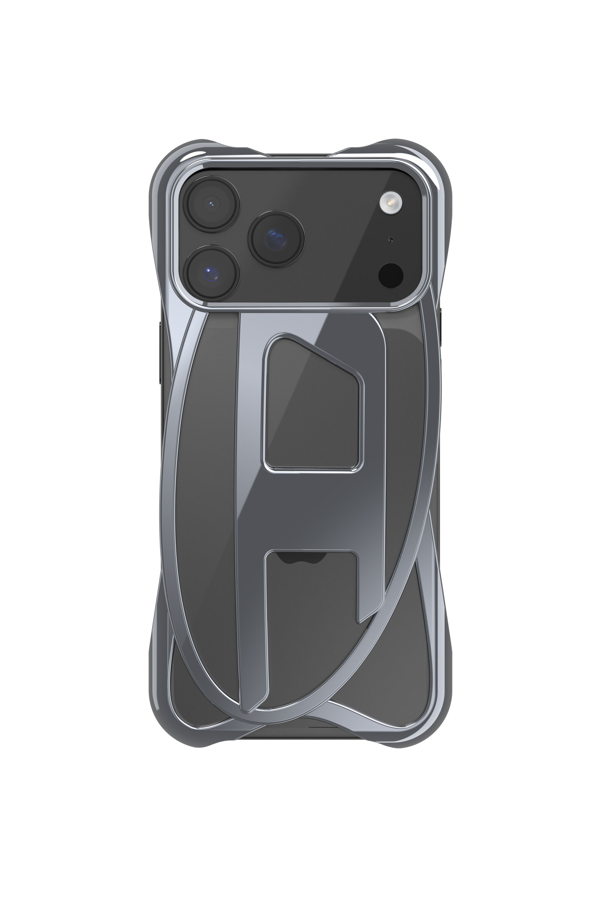 Diesel - 60446  D FRAME CASE, Unisex's IPHONE 17 PRO MAX in ダークグレー - 2