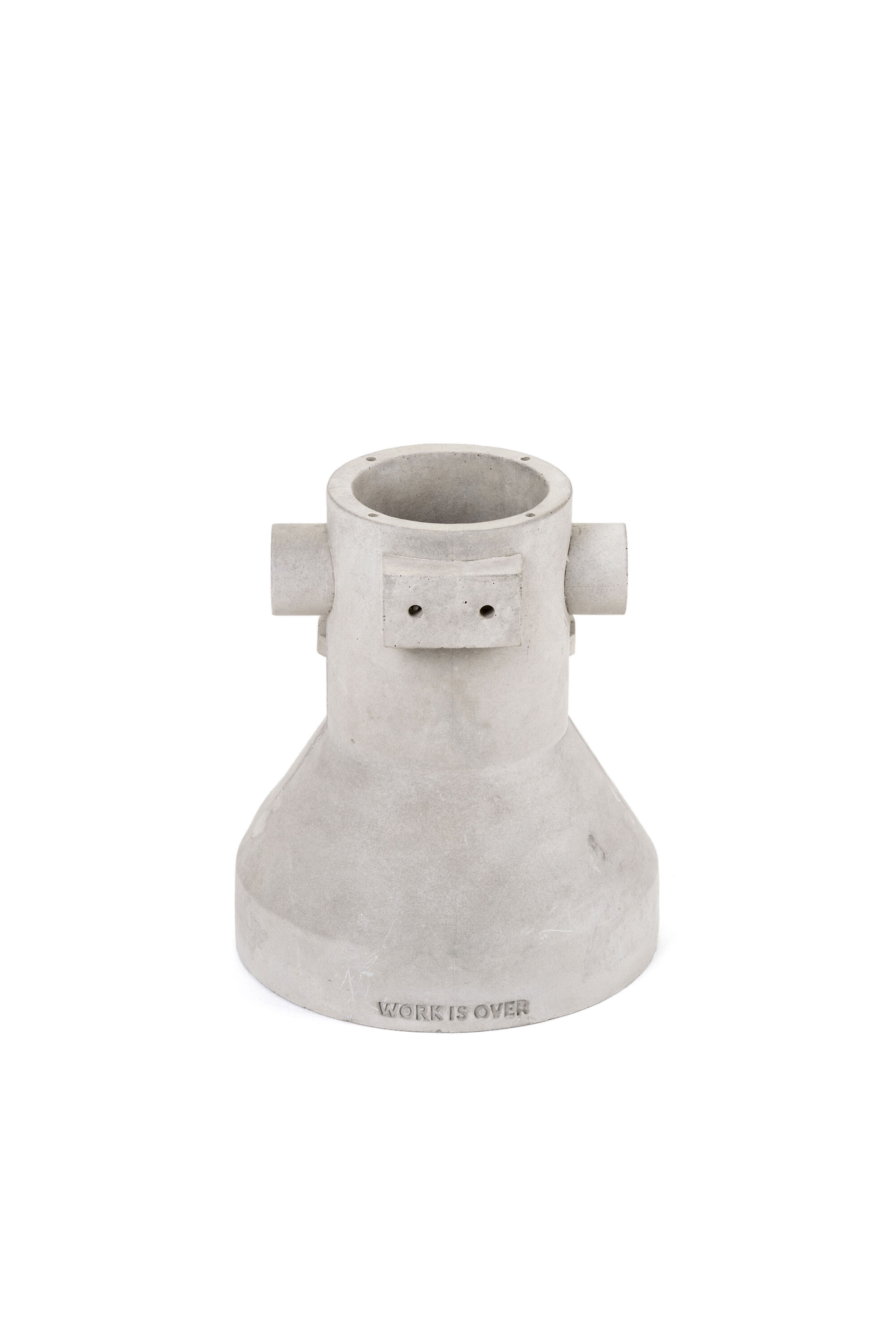 Diesel - 11066 WORK IS OVER, Unisex's Vase "Work is over" collection in グレー - 1