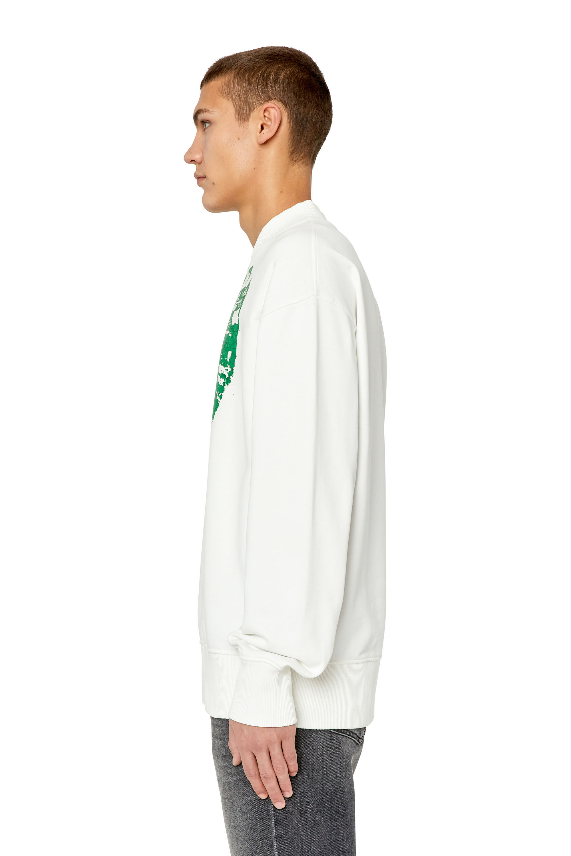 S-MACKIS-G1（MEN）: プリントスウェットシャツ｜ディーゼル（DIESEL）公式オンラインストア