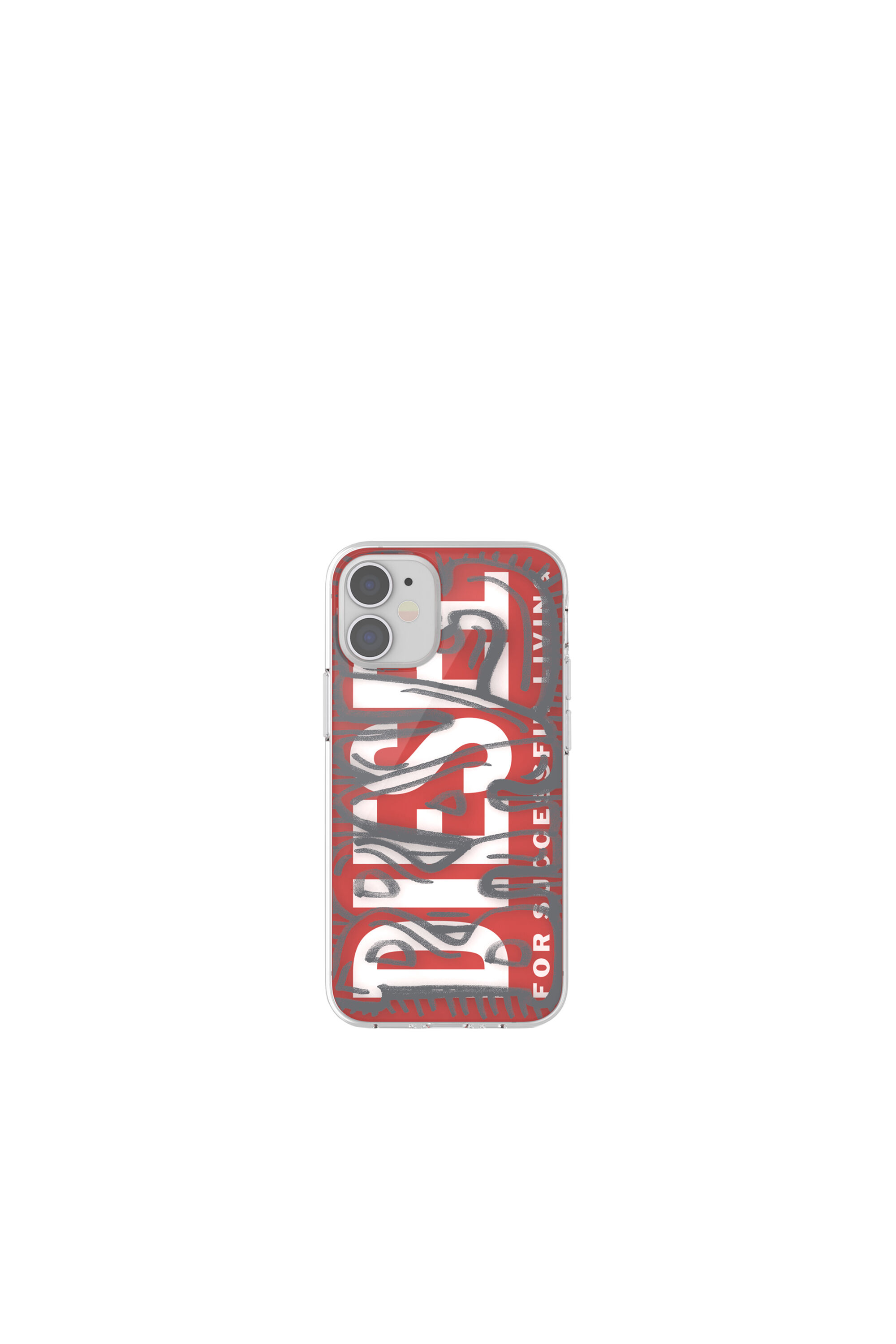 Diesel - 42566 STANDARD CASE, Unisex's iPhone 12 mini　ケース in レッド - 2