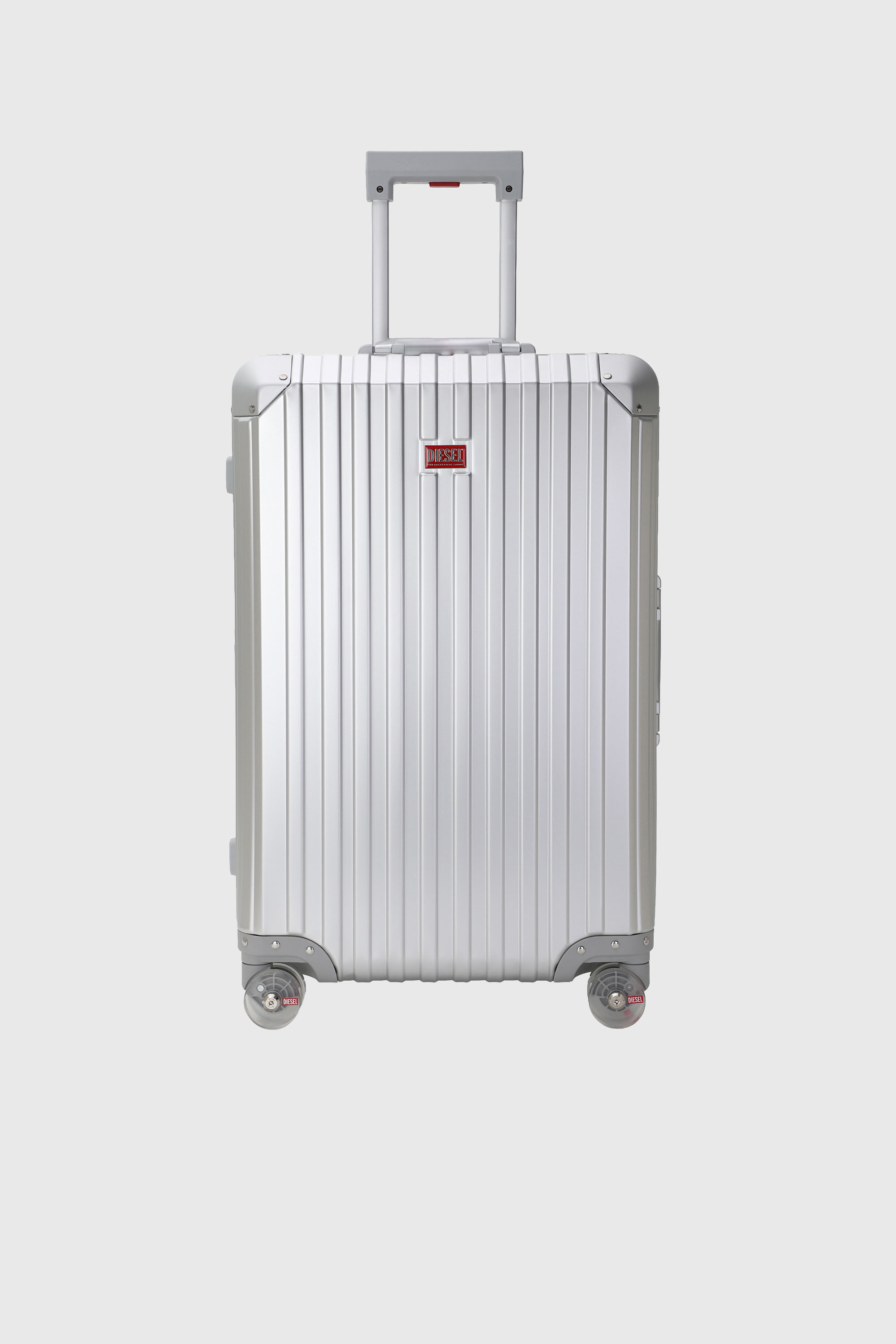 ディーゼル DEISEL キャリーケース トロンプルイユ デニムバッグ 新品 S DIESEL ALUMINUM TROLLEY- DSL002