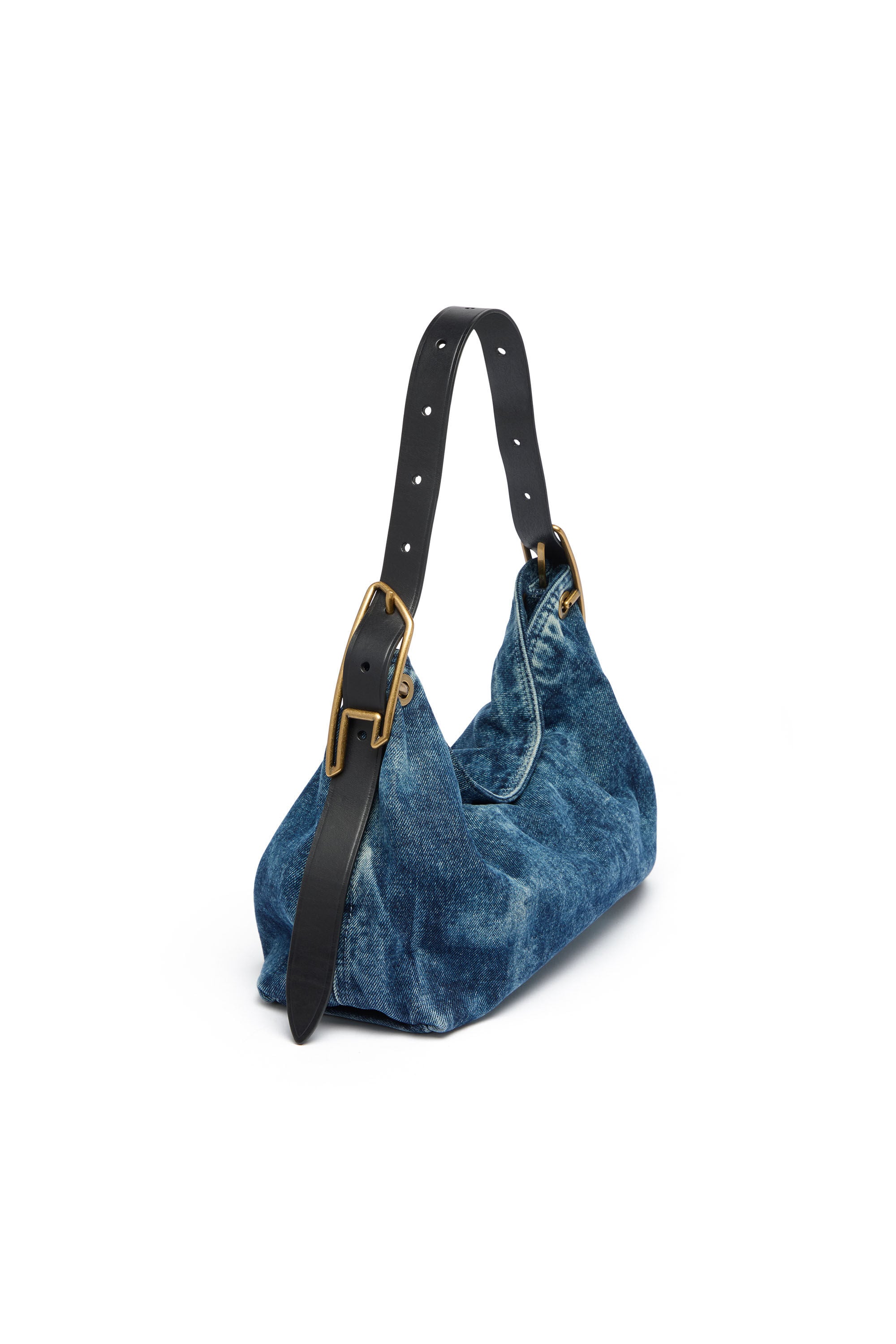 D-LINE HOBO S ショルダーバッグ｜ブルー｜ウィメンズ｜DIESEL