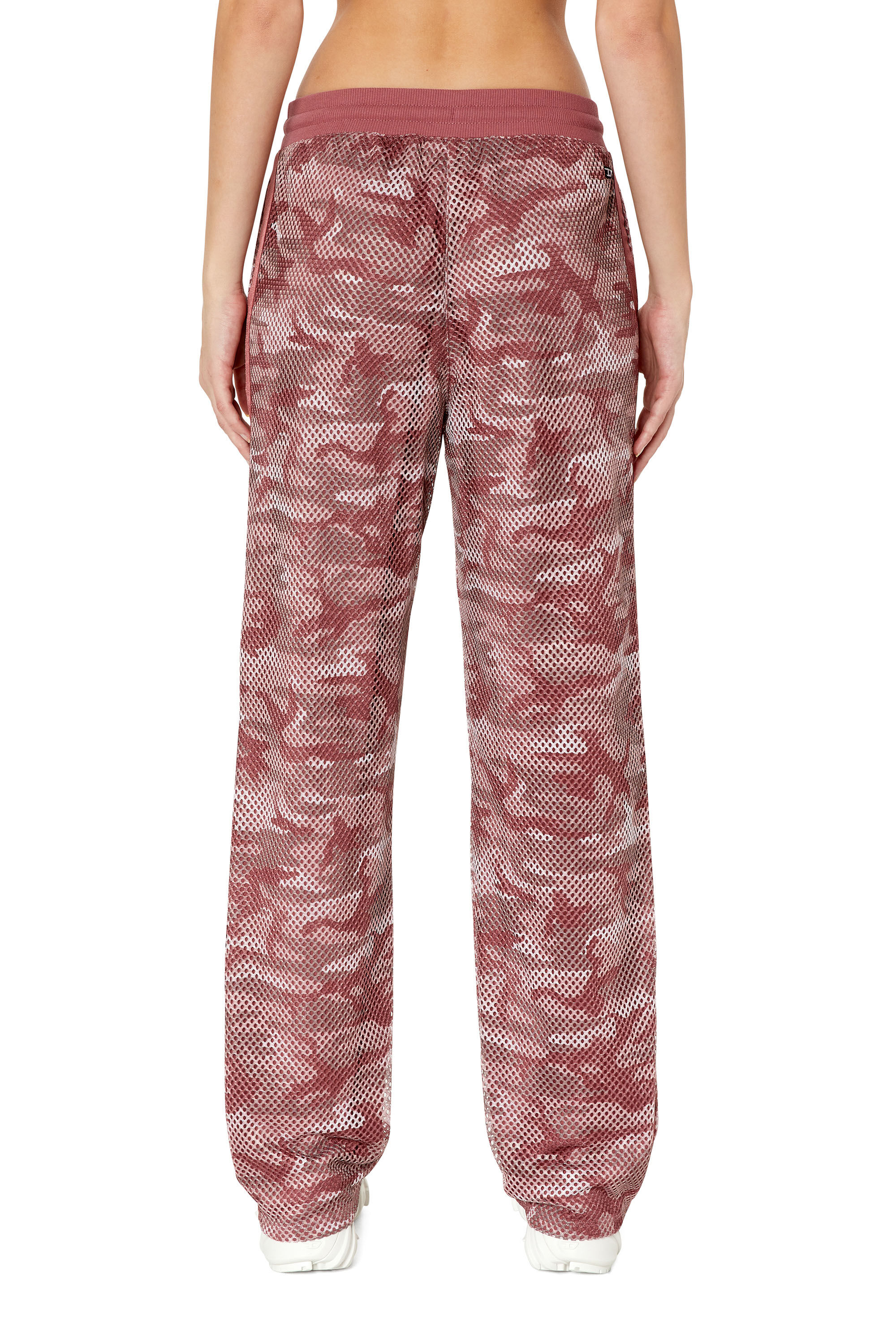 Diesel - AWSB-RUE-HT02, Female's パンツ スウェット スポーツ in ピンク / ホワイト - 4