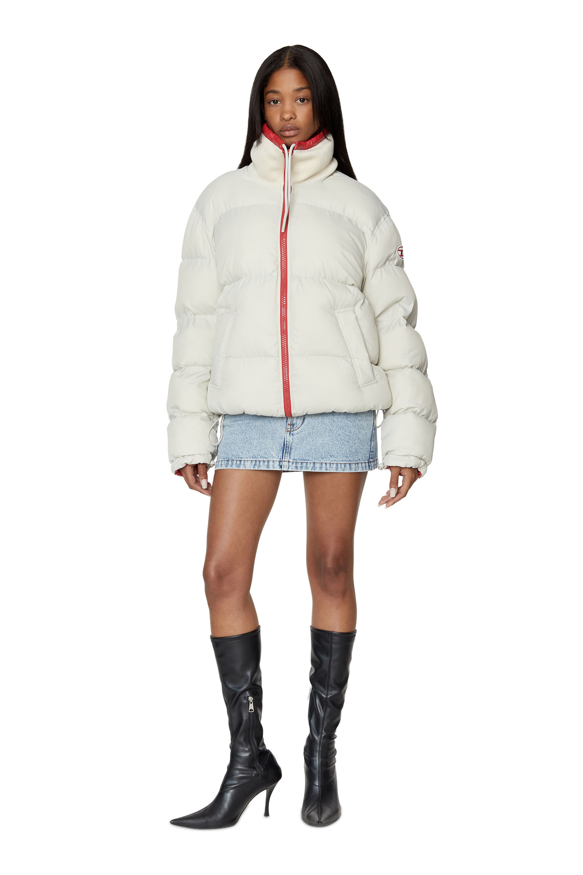 W-JUPITER（UNISEX）: オーバーサイズパファージャケット