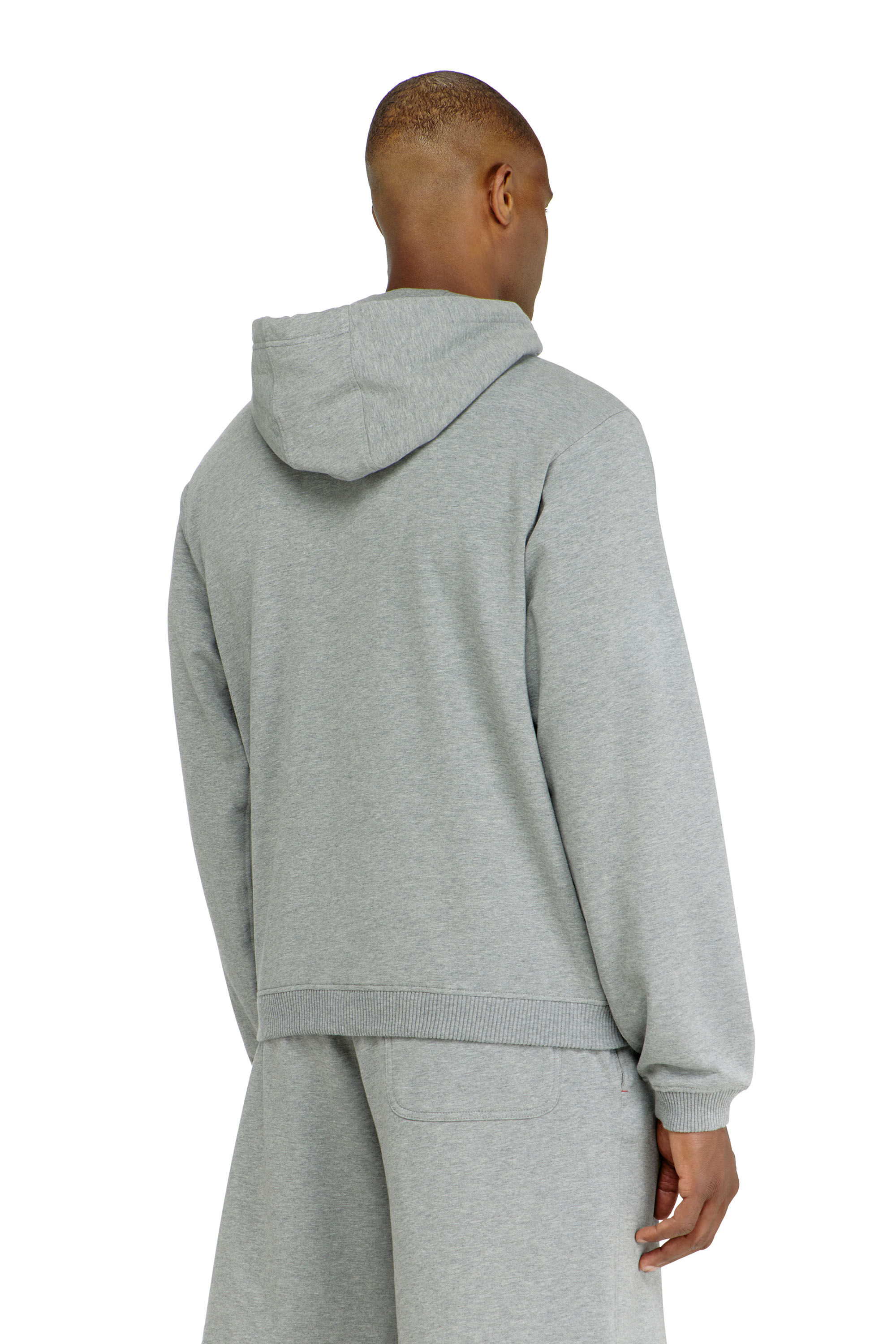 Diesel - JOY-D-CORE, Male's ジップアップパーカー in グレー - 4