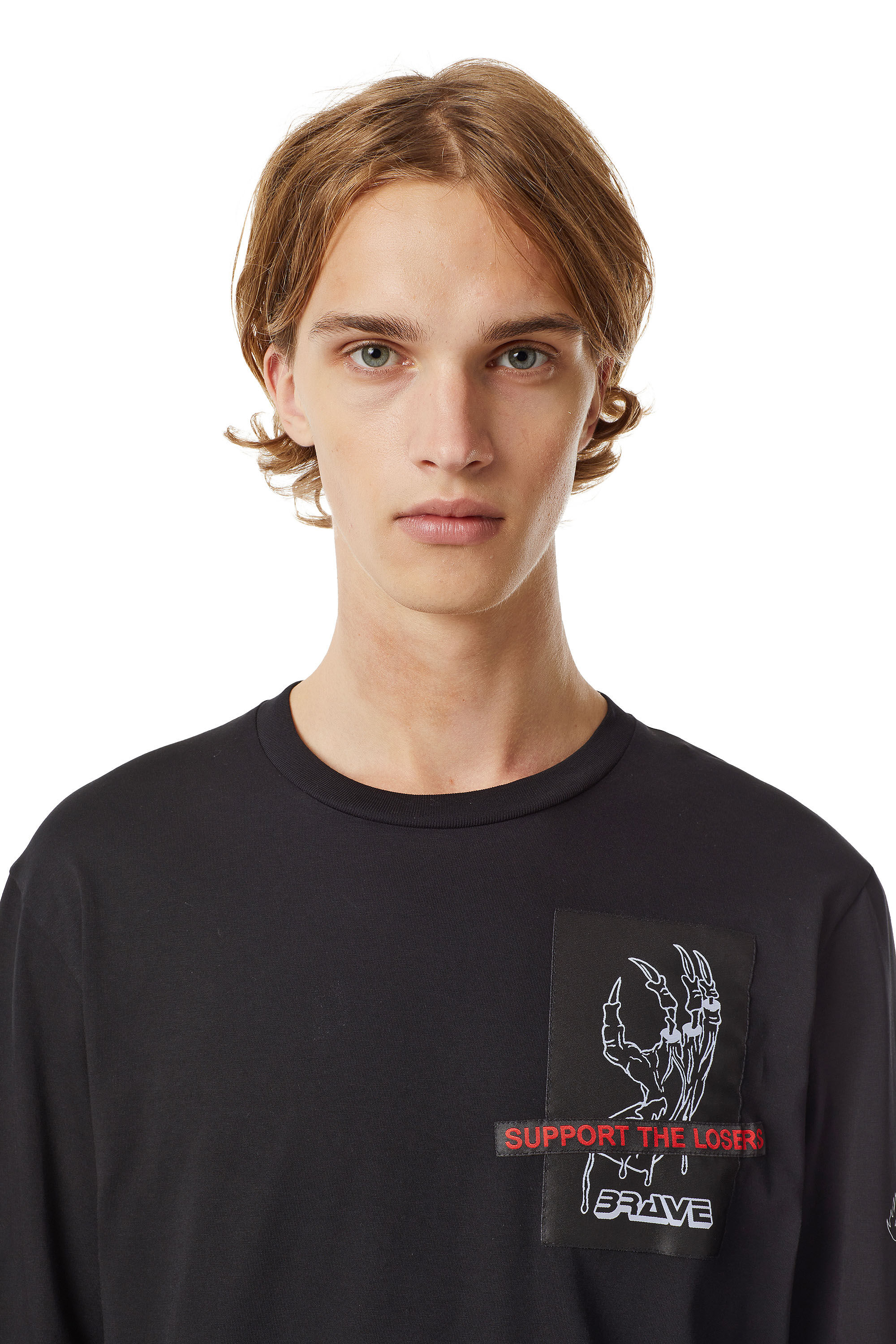 Diesel - T-JUST-LS-A9, ブラック - Image 4