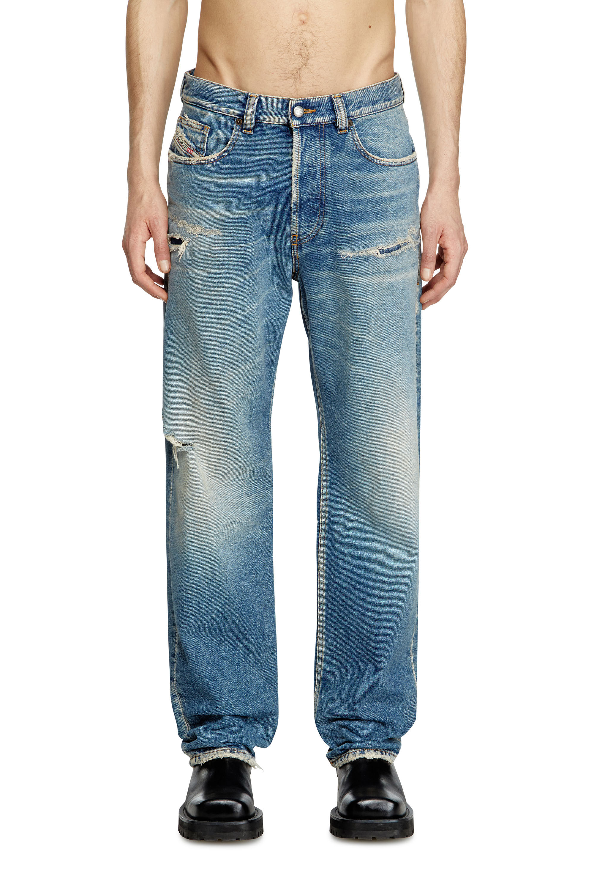 Diesel - Male's Regular Jeans 2010 D-Macs 09L43, ミディアムブルー - 3