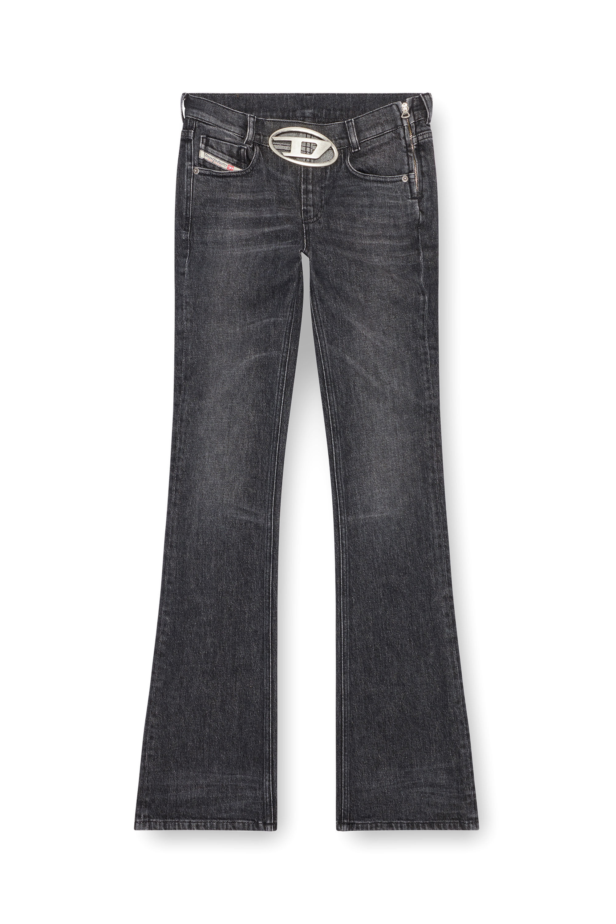 Diesel - Female's Bootcut Jeans 1969 D-Ebbey 0CKAH, ブラック/ダークグレー - 2