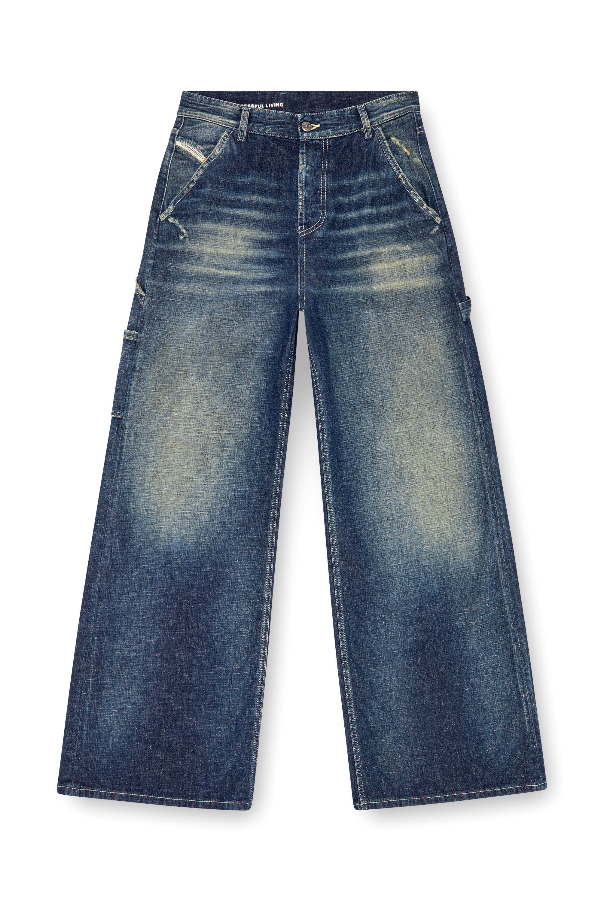 Relaxed Jeans - 1996 D-Sire | ダークブルー | ウィメンズ | DIESEL