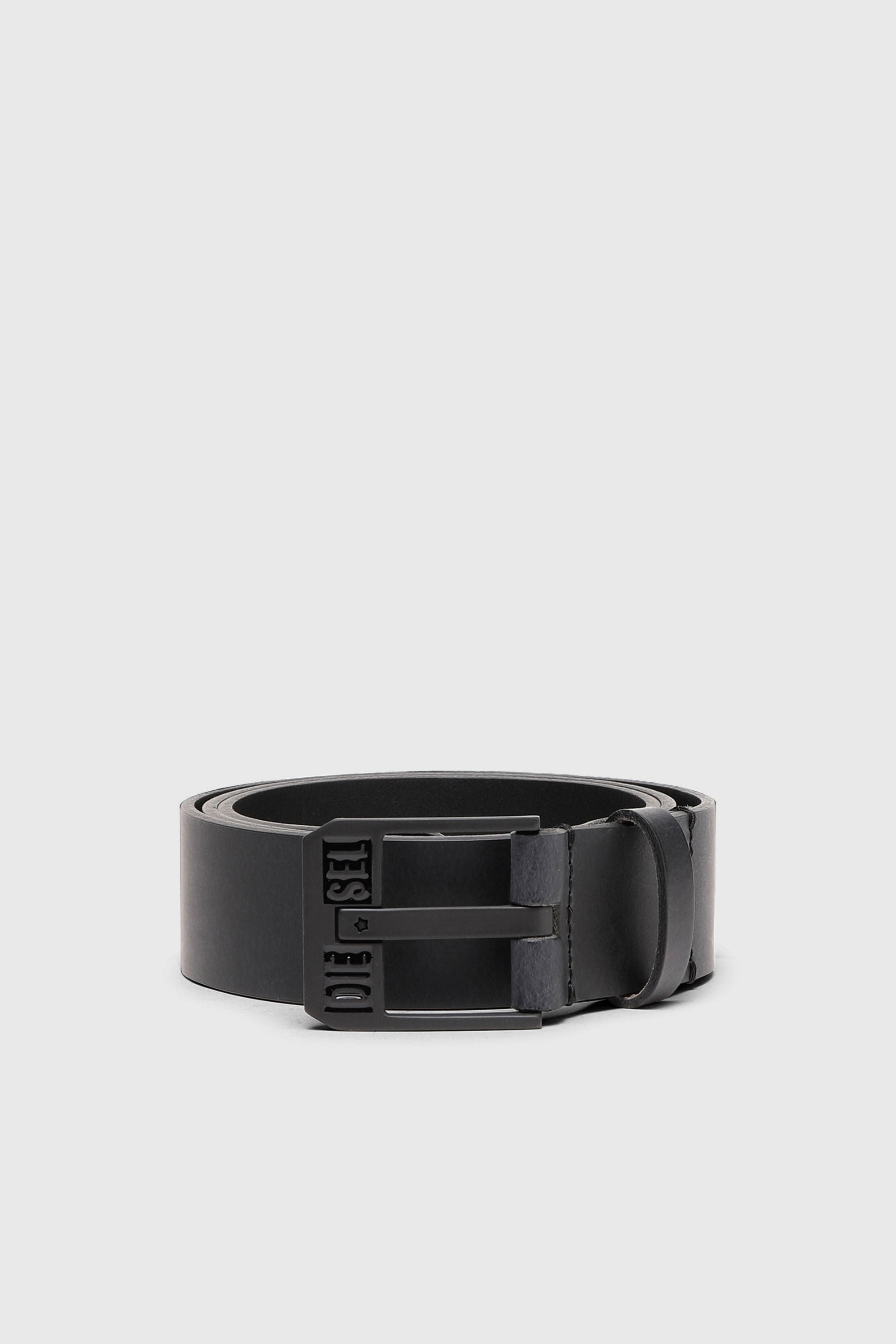 Diesel - BLUESTAR II, Male's レザーベルト in ダークグレー - 1
