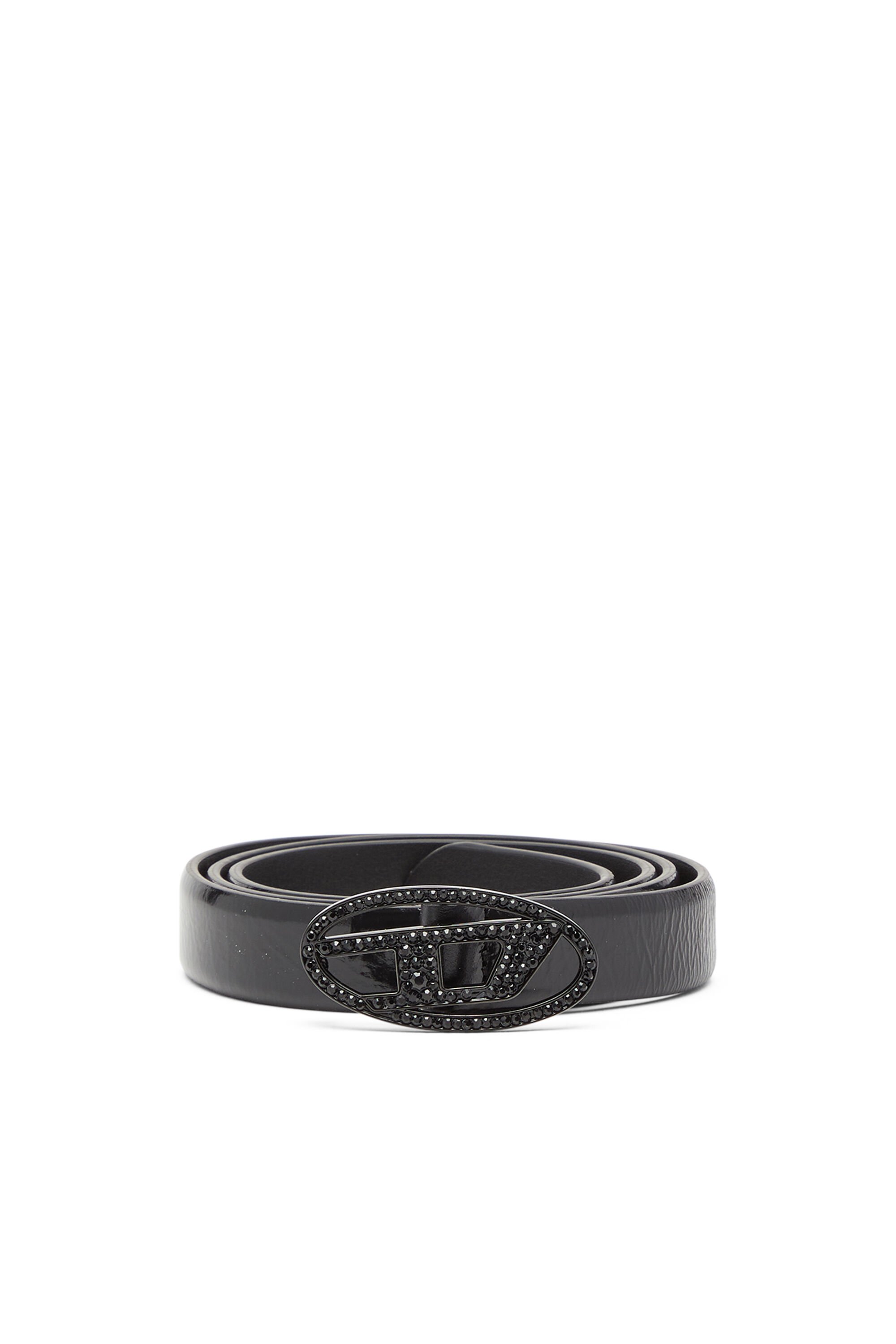 Diesel - B-1DR STRASS 20, Female's レザーベルト in ブラック - 1