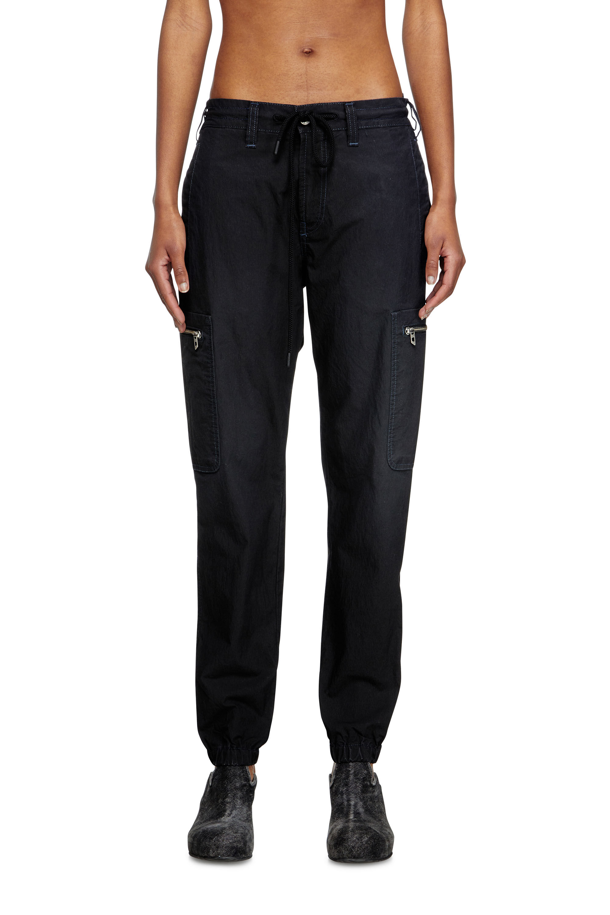 Diesel - Unisex's Slim D-Lab JoggJeans® 068SJ, ブラック/ダークグレー - 3