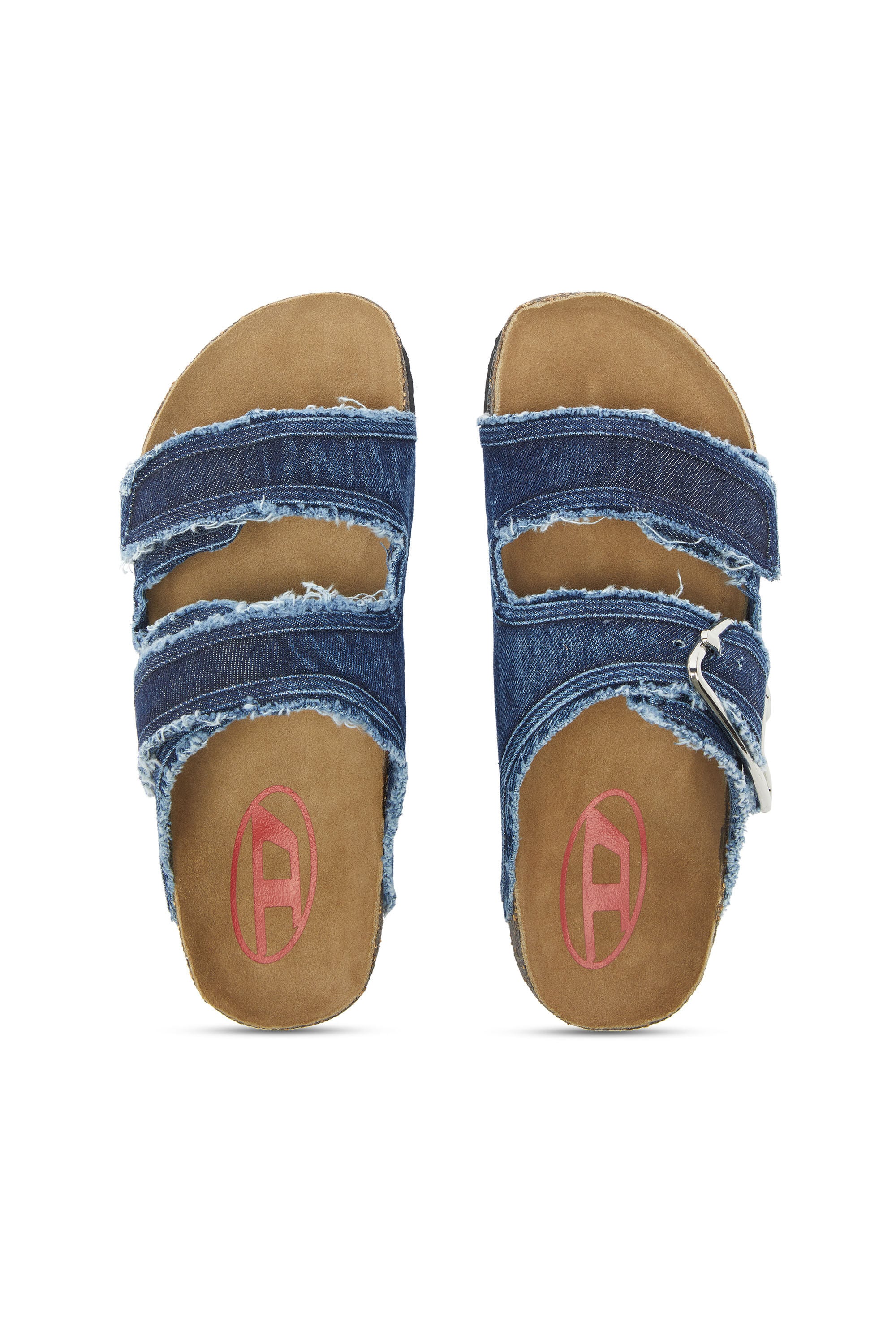 Diesel - D-WOODSTOCK D SANDAL W, Female's サンダル in ミディアムブルー - 5