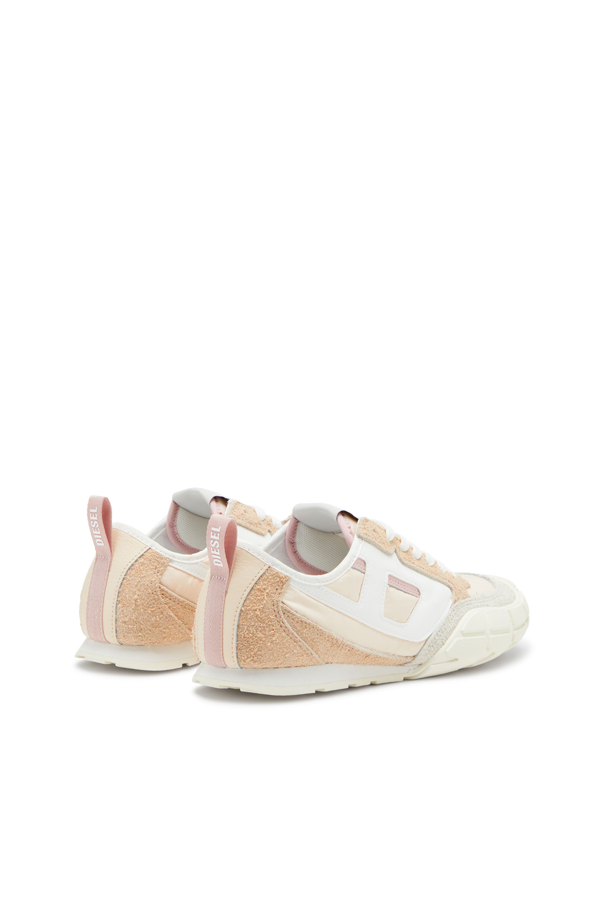 Diesel - S-PAGODHA LOW W, Female's Sneakers in leather, suede and ripstop in null - 3