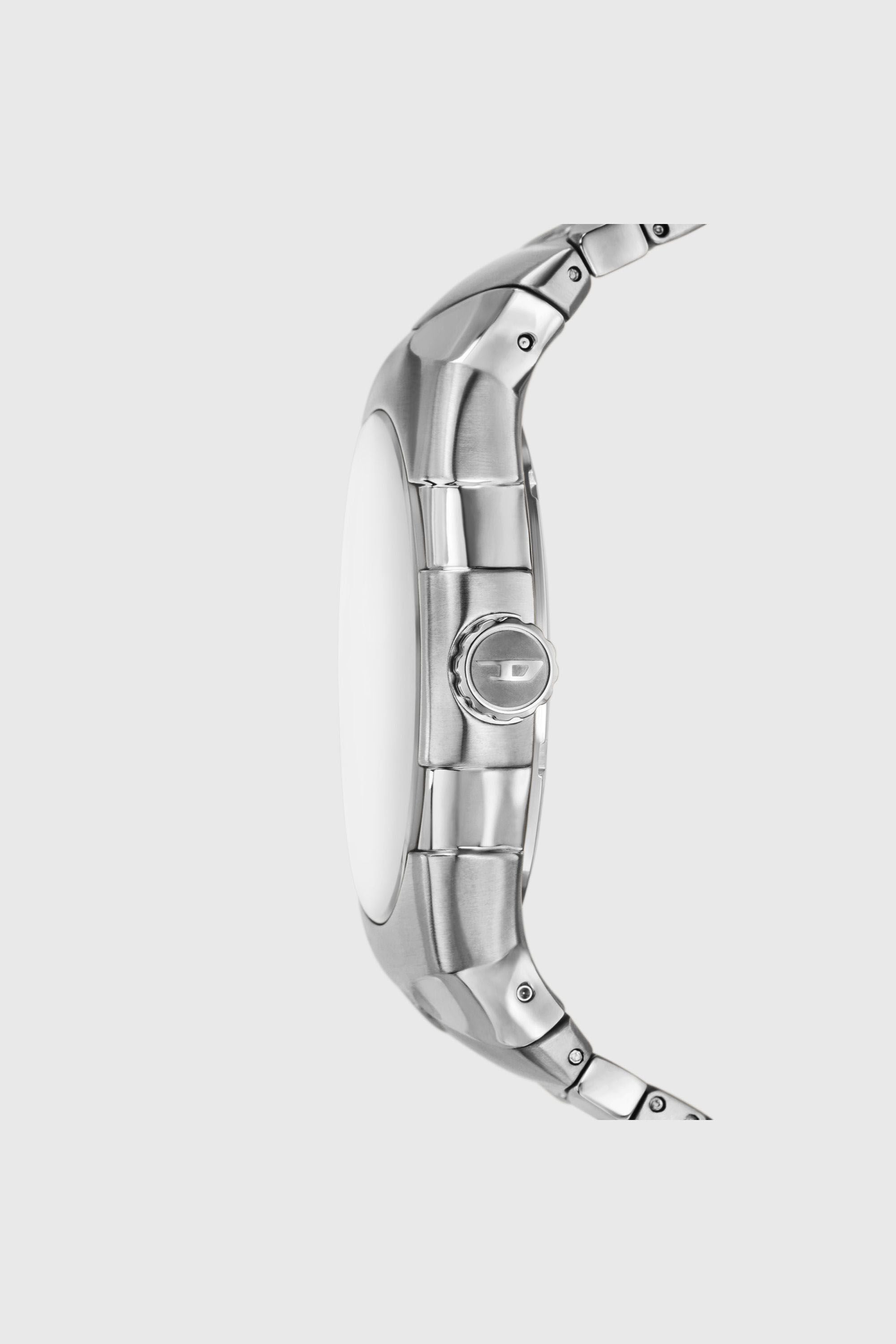 Diesel - DZ2224 WATCH, Male's D-Sruptor Three-Hand Stainless Steel Watch in シルバー - 3