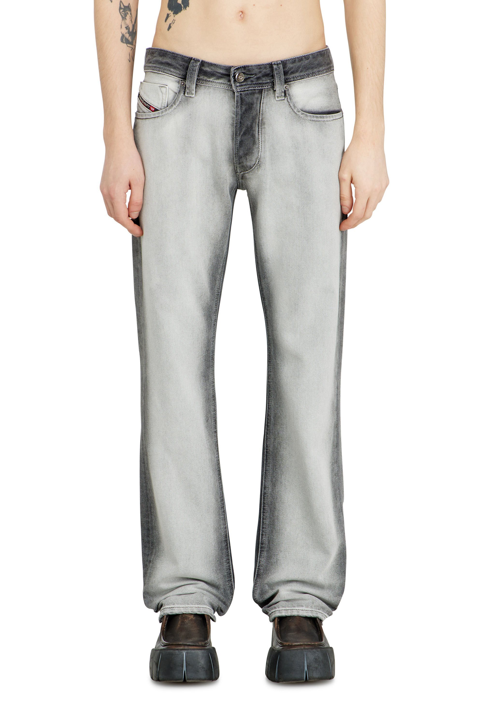 Diesel - Male's Regular Jeans 1985 Larkee 09P28, ダークグレー - 3