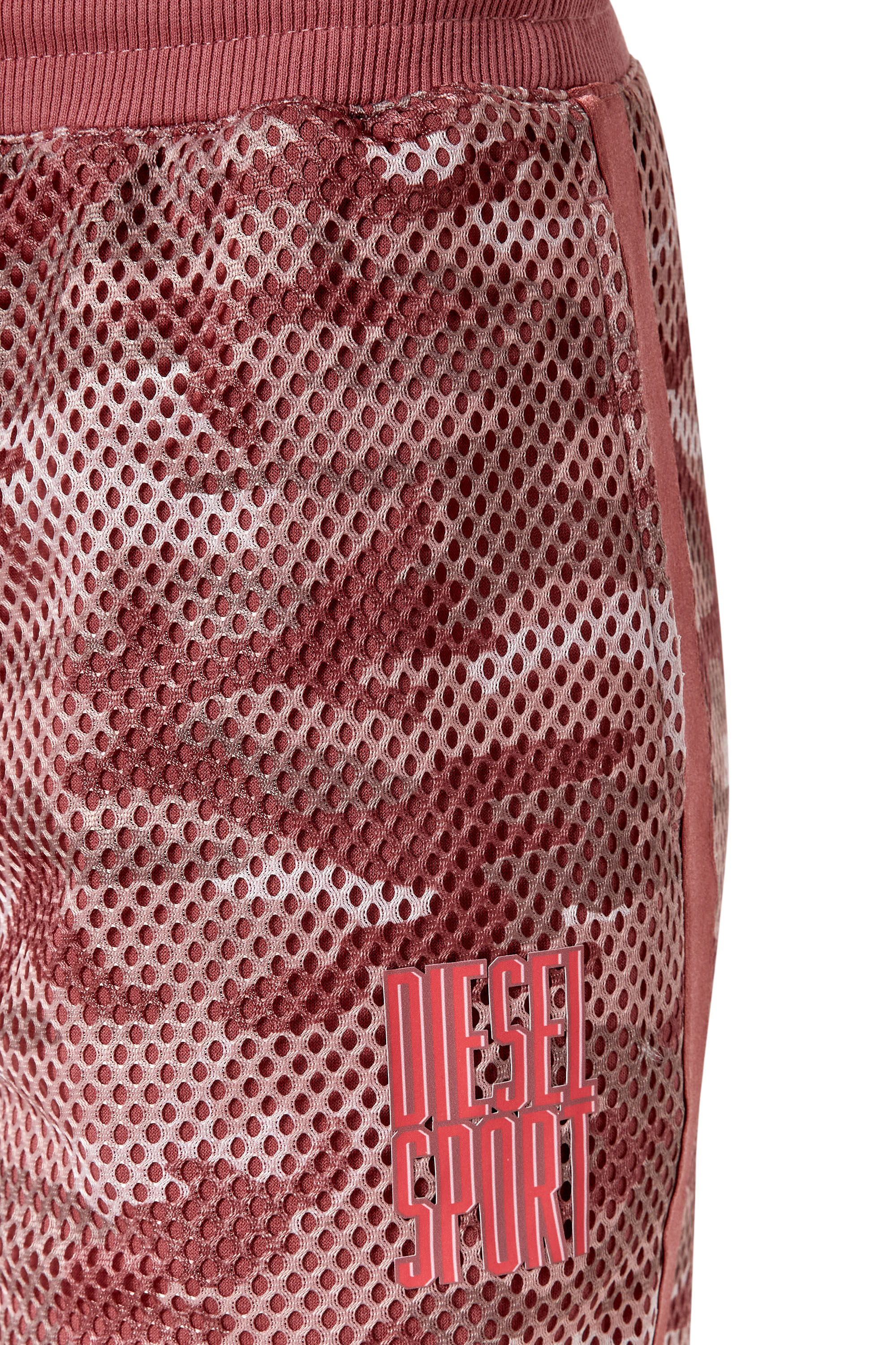 Diesel - AWSB-RUE-HT02, Female's パンツ スウェット スポーツ in ピンク / ホワイト - 5