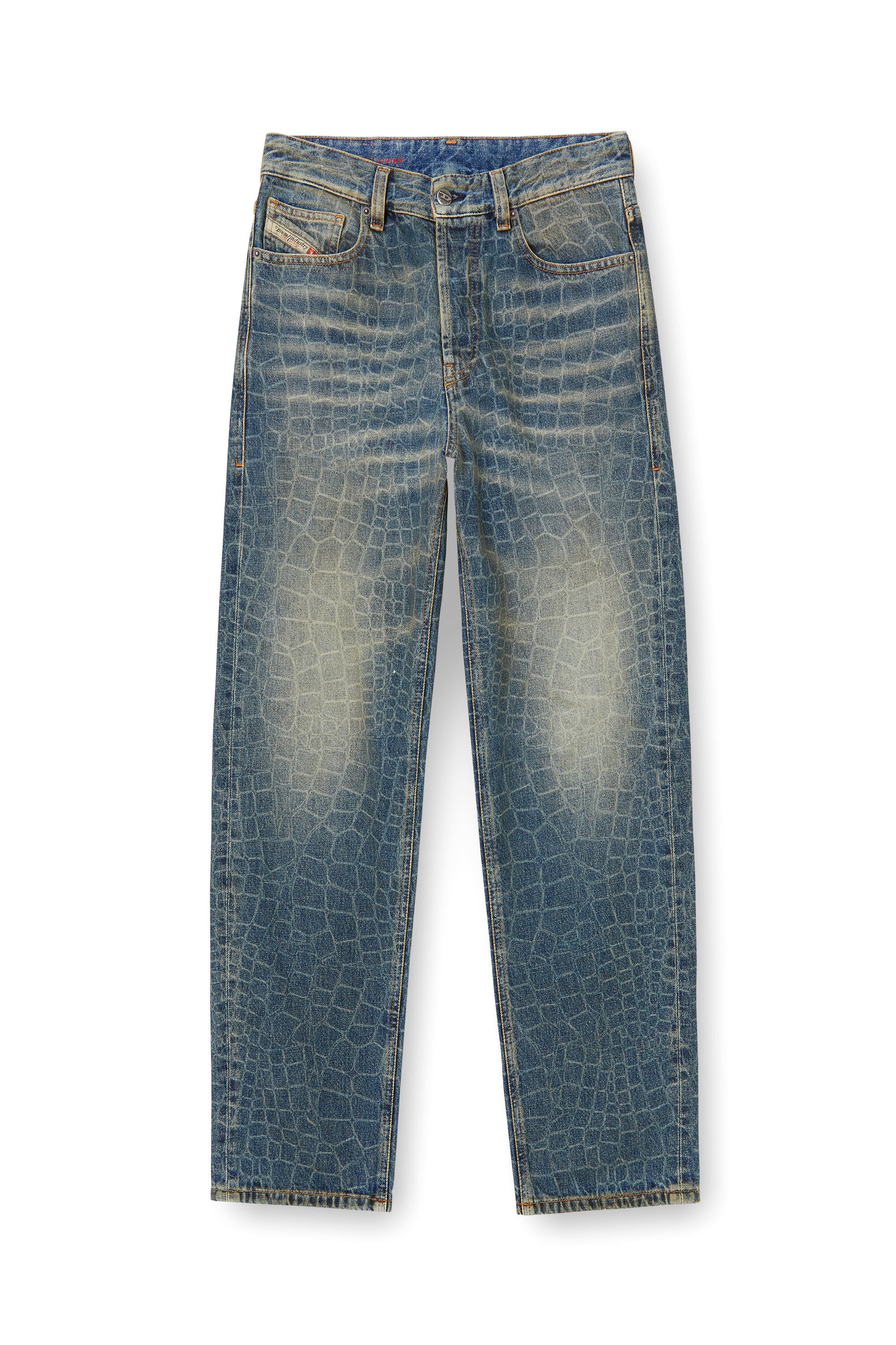 Diesel - Female's Regular Jeans 1988 D-Ark 007BU, ダークブルー - 2