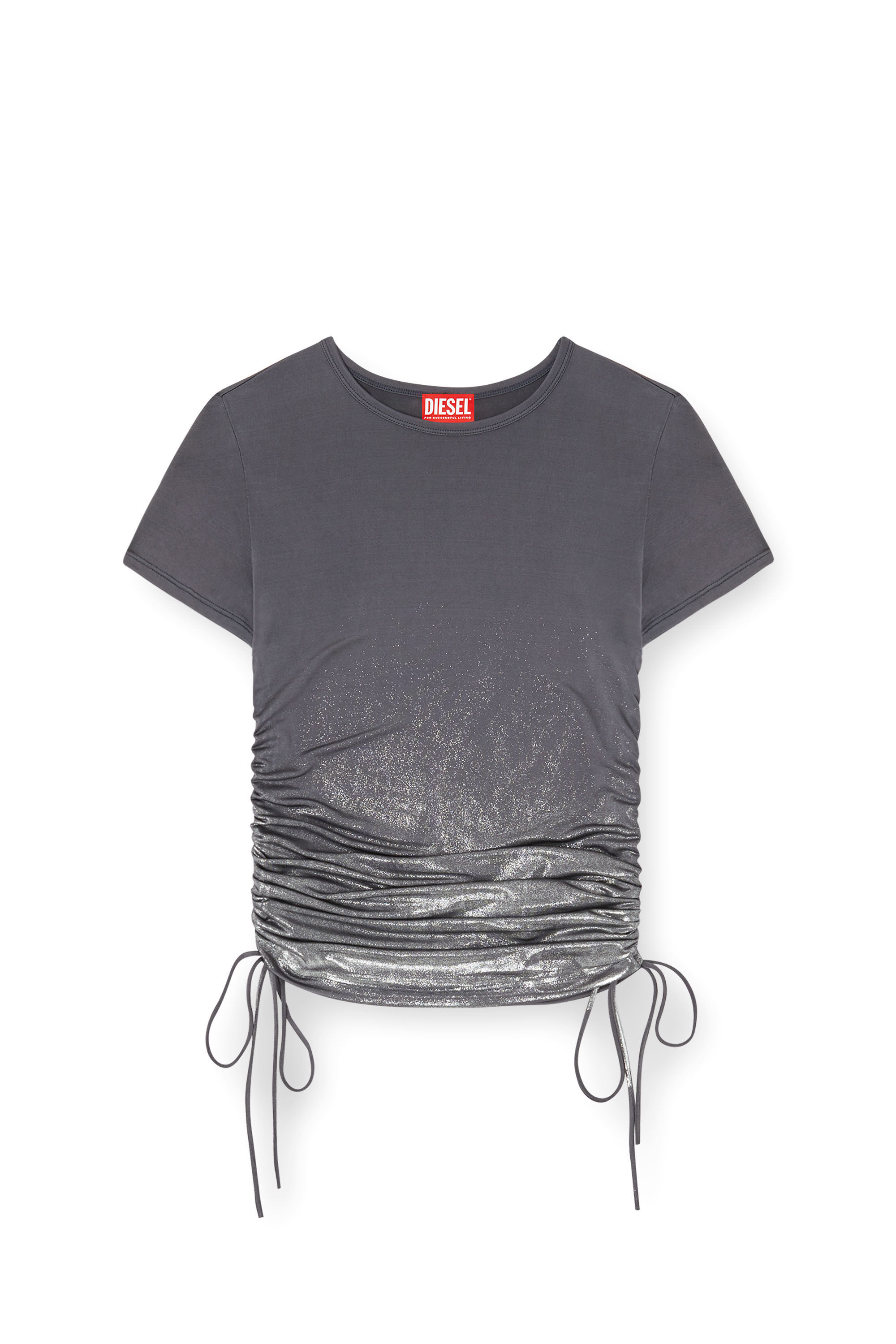 Diesel - T-REY, Female's 半袖トップ in グレー - 2