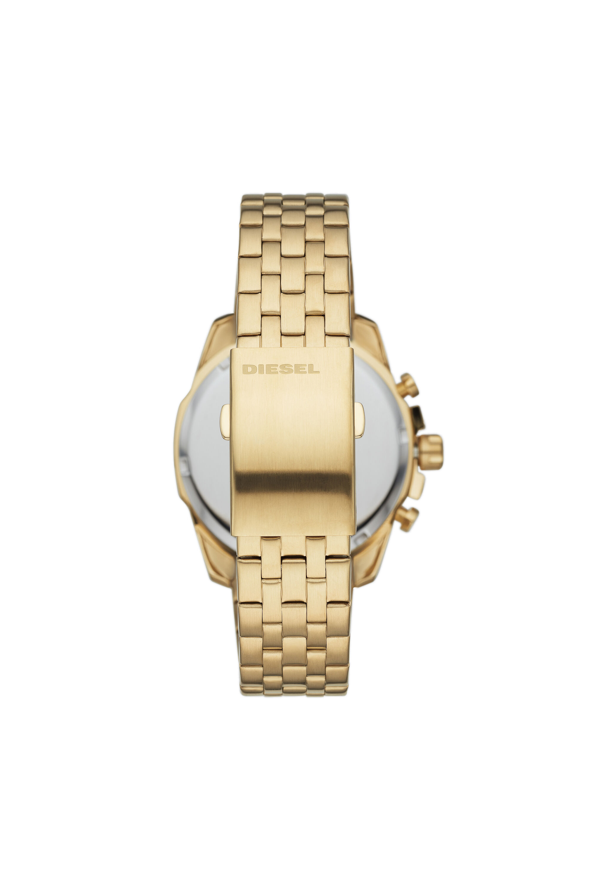 Diesel - DZ4565, Male's Baby Chief chronograph gold-tone stainless steel watch in ゴールド - 2