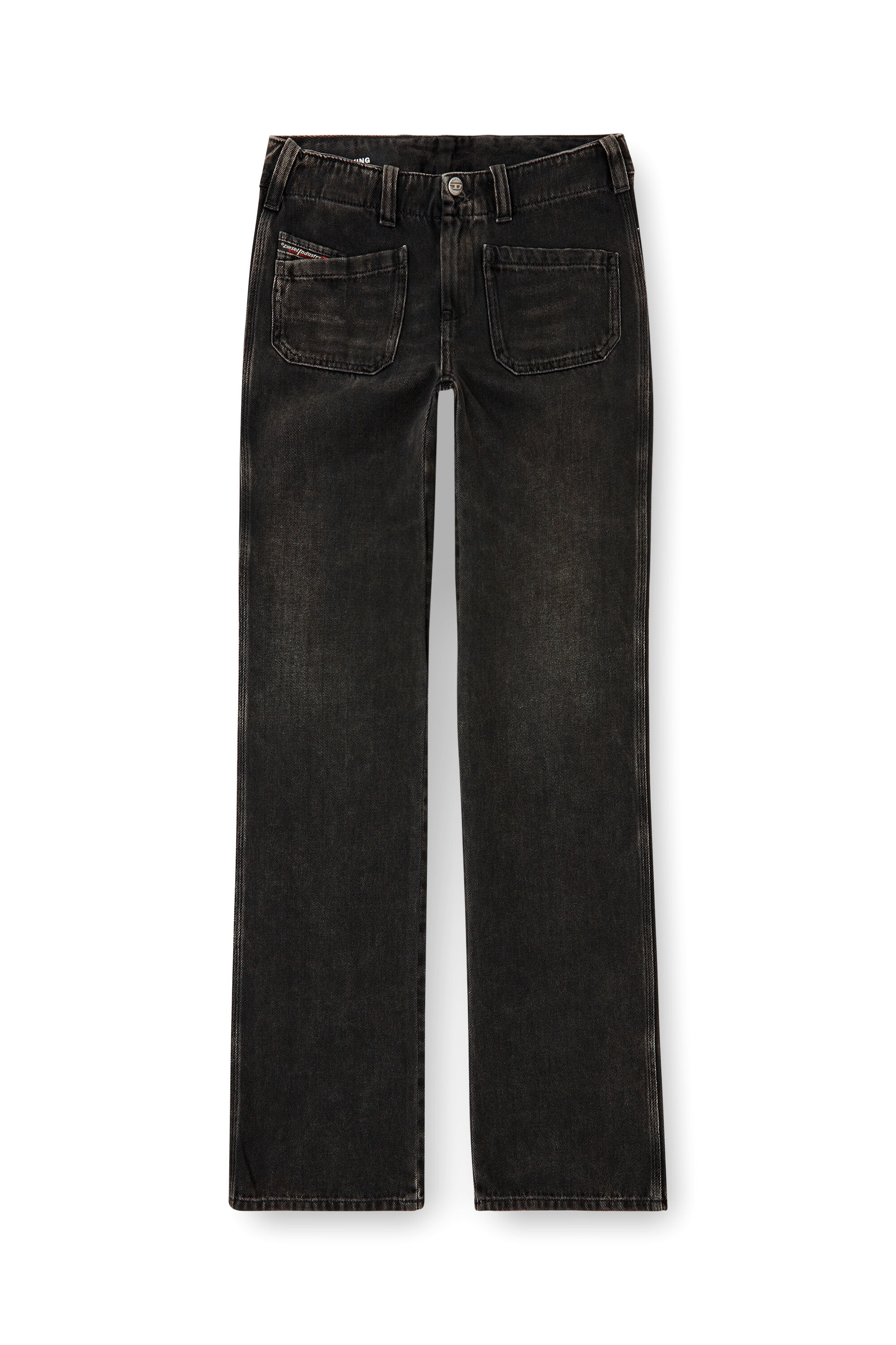 Diesel - Female's Bootcut Jeans D-Keate 09J96, ブラック/ダークグレー - 2