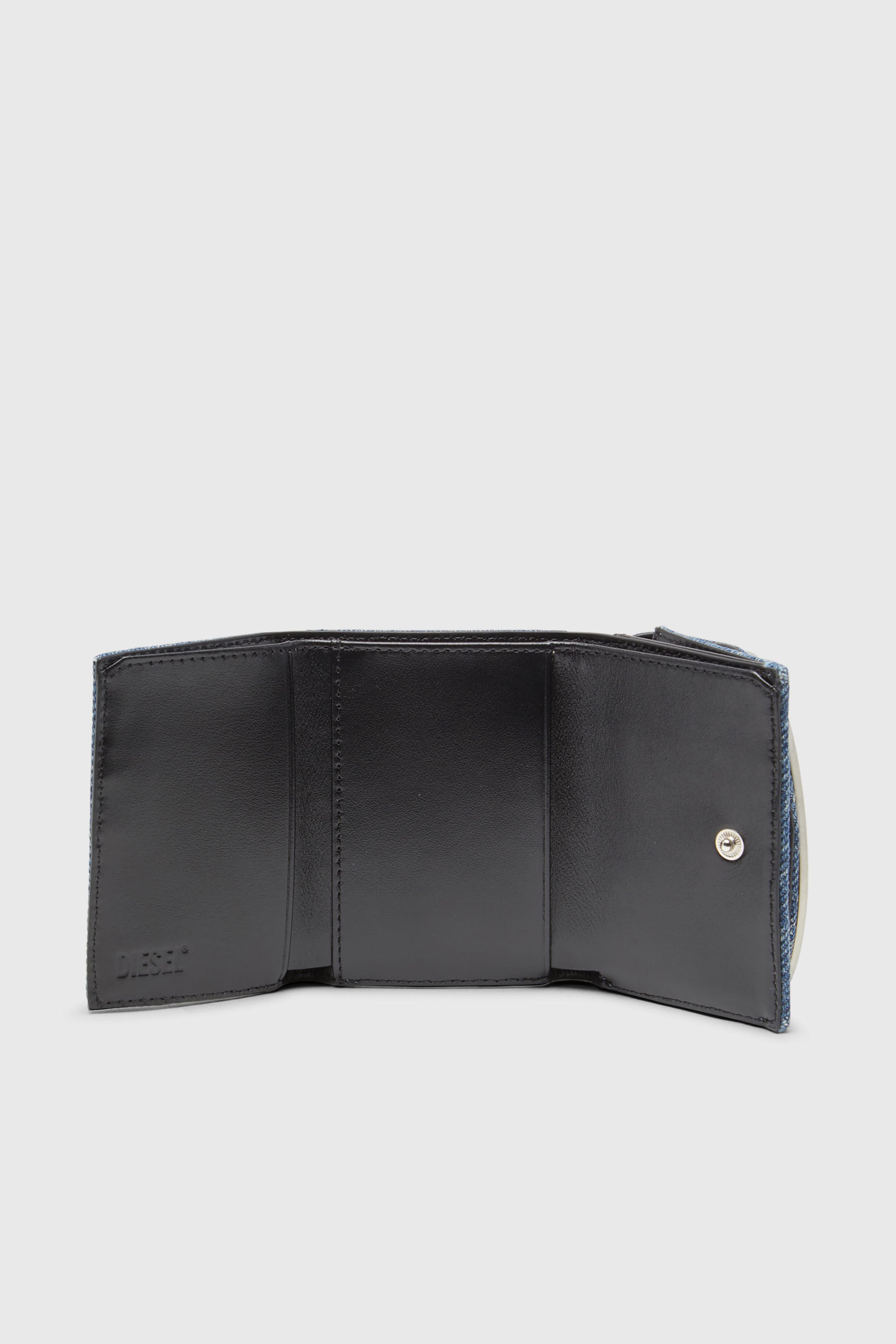Diesel - 1DR TRI FOLD COIN XS II, Female's 三つ折りウォレット in ブルー - 4
