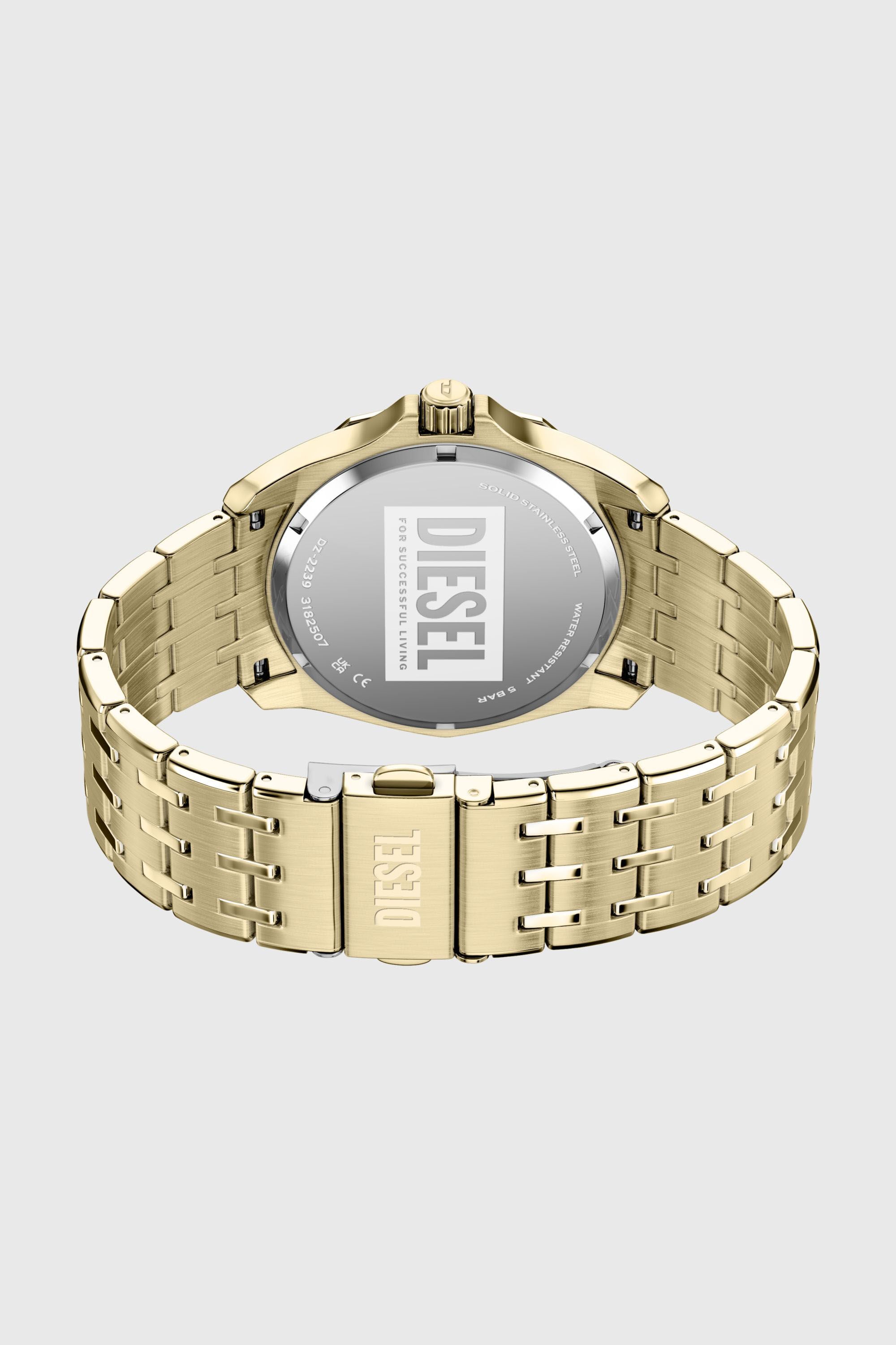 Diesel - DZ2239 WATCH, Male's Stinger gold-tone stainless steel watch in ゴールド - 6