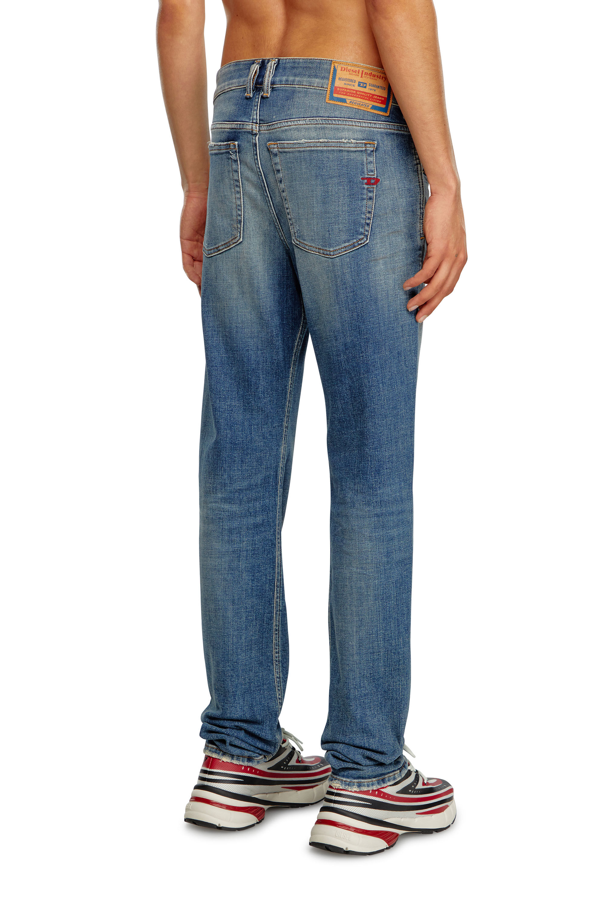 Diesel - Male's Skinny Jeans 1979 Sleenker 09J22, ミディアムブルー - 5