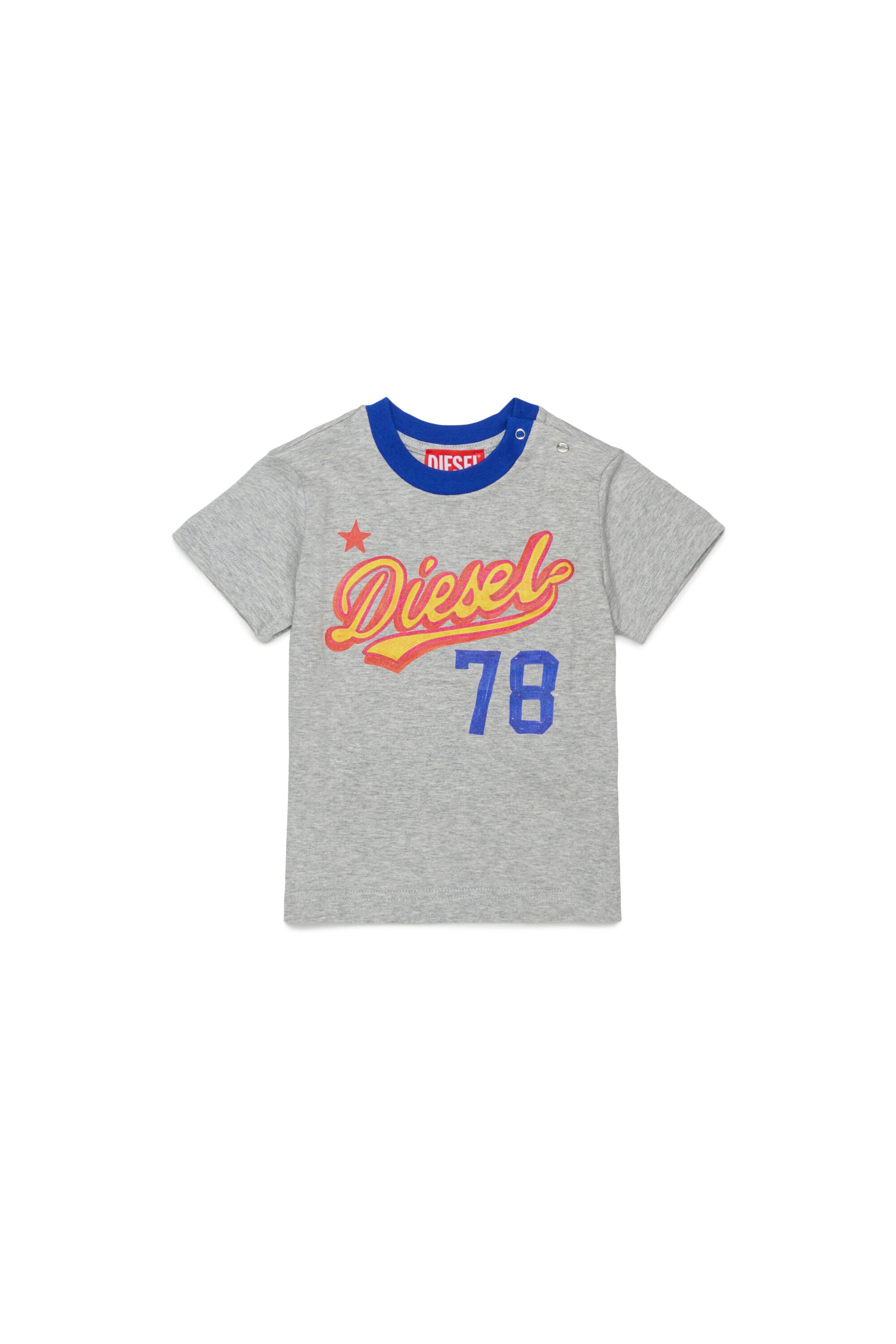 Diesel - TURSIB, Male's Tシャツ in グレー - 1