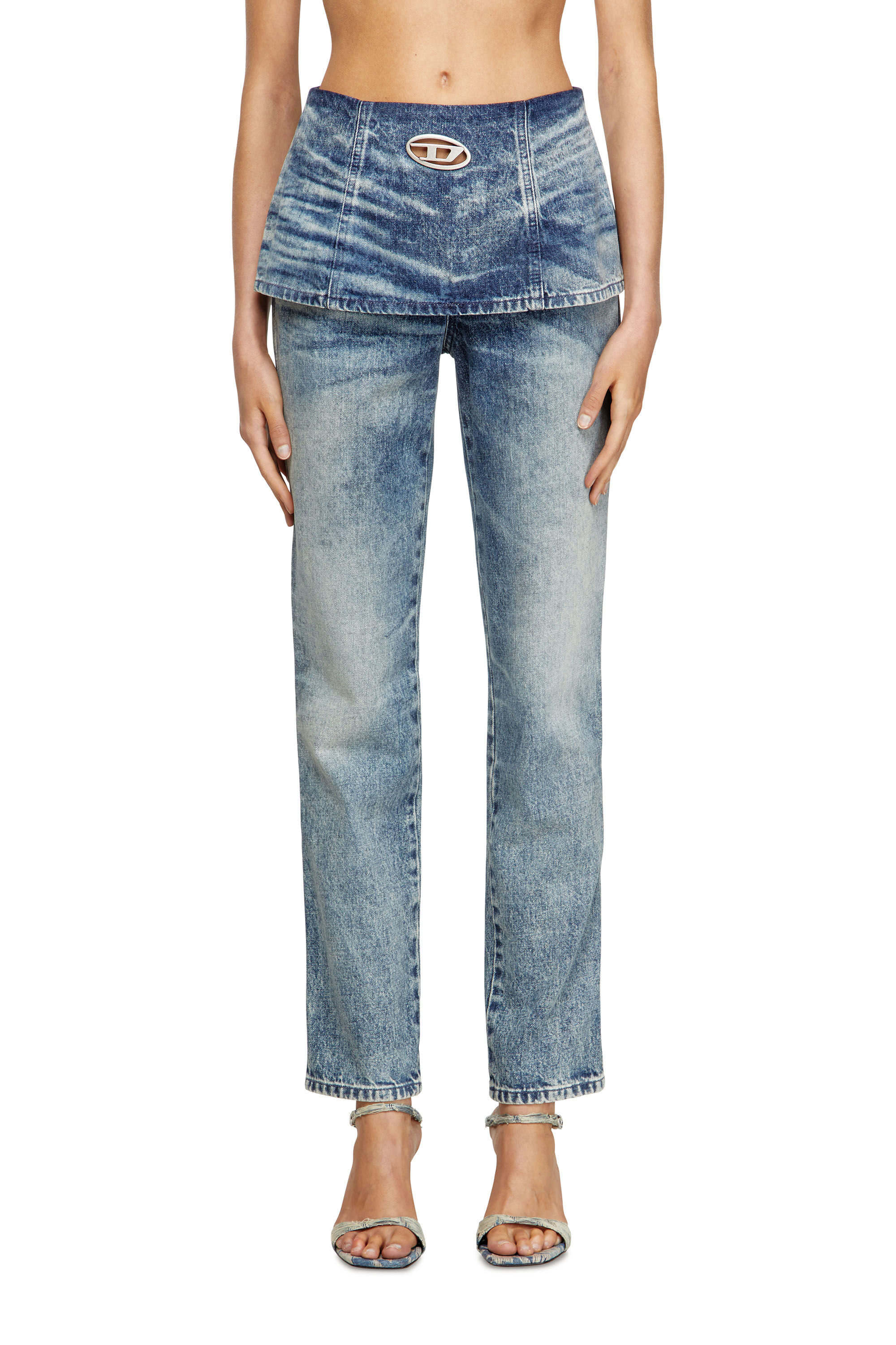 Diesel - Female's Slim Jeans D-Hourjian 007DA, ライトブルー - 3