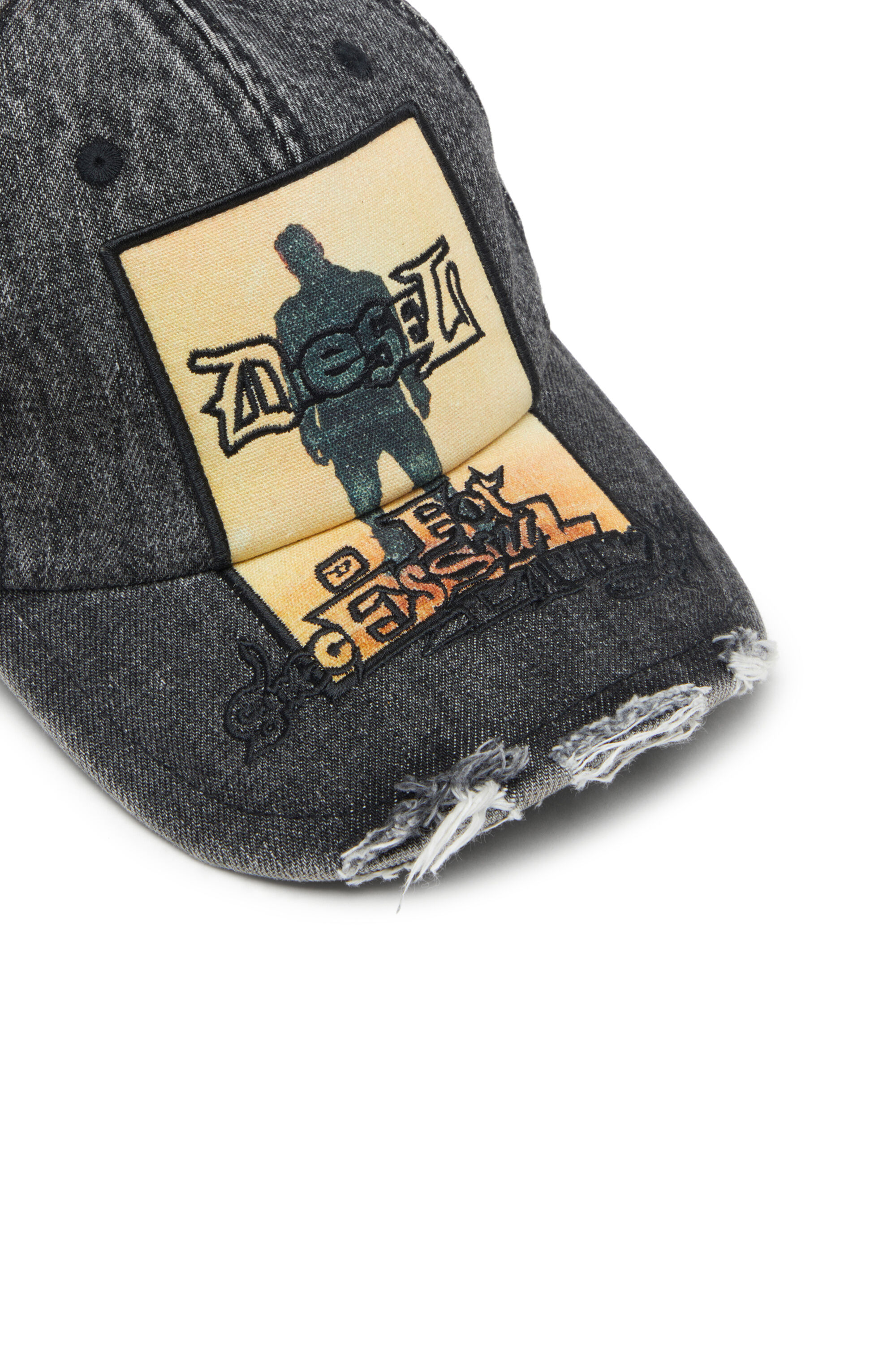 C-MAN ベースボールキャップ｜グレー｜メンズ｜DIESEL
